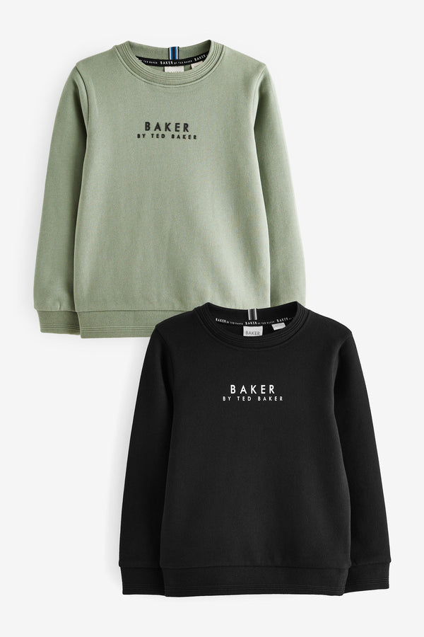 Baker by Ted Baker 100% Cotton Sweatshirts 2 Pack