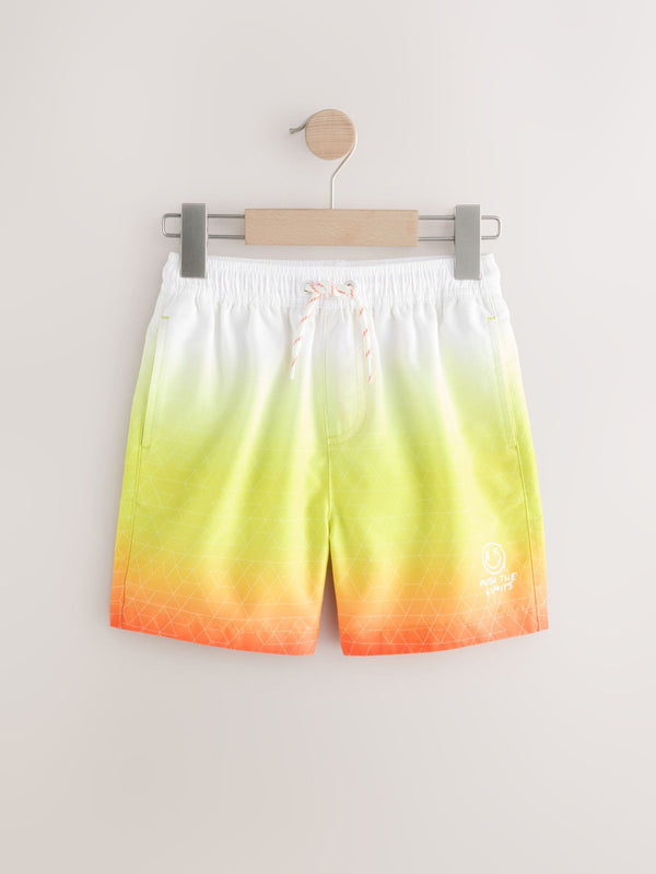 Orange Ombre Swim Shorts (3-16yrs)