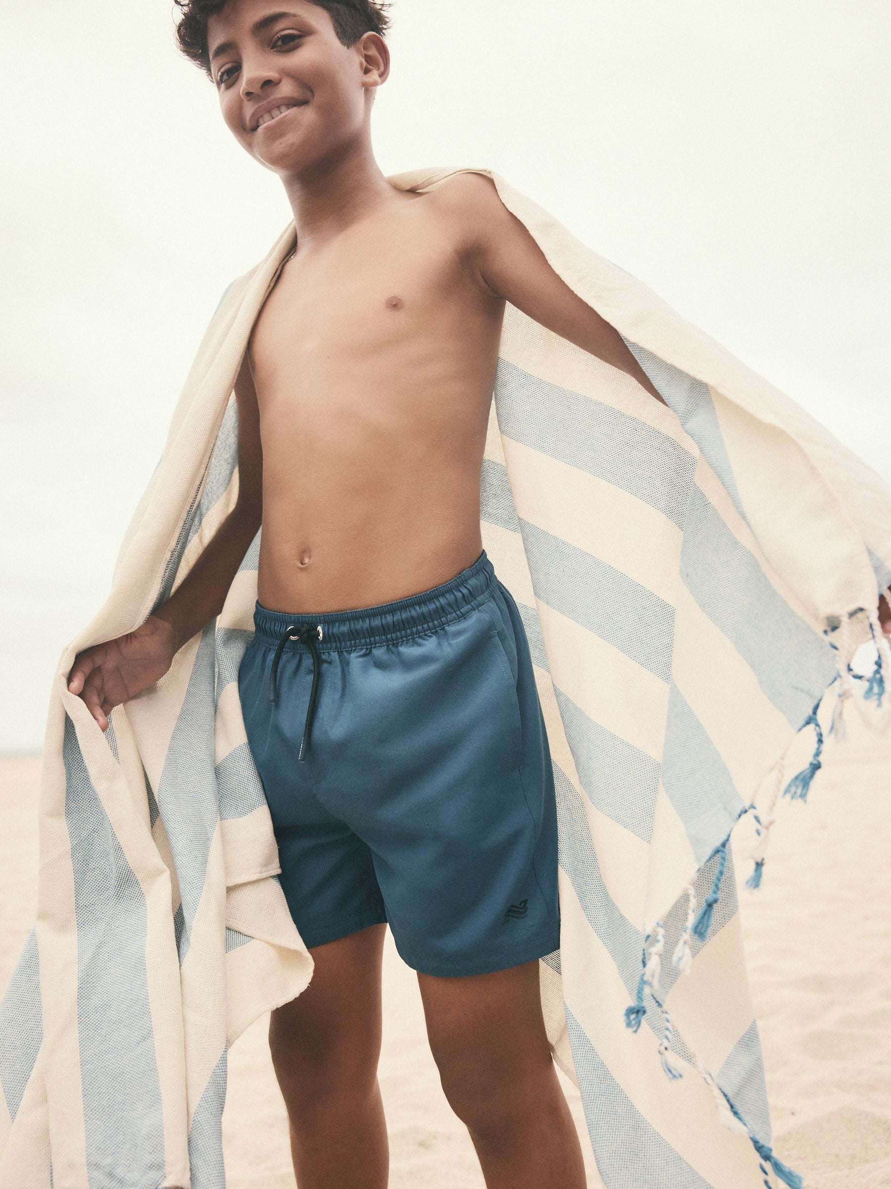 Teal Blue Swim Shorts (1.5-16yrs) (1.5-16yrs)