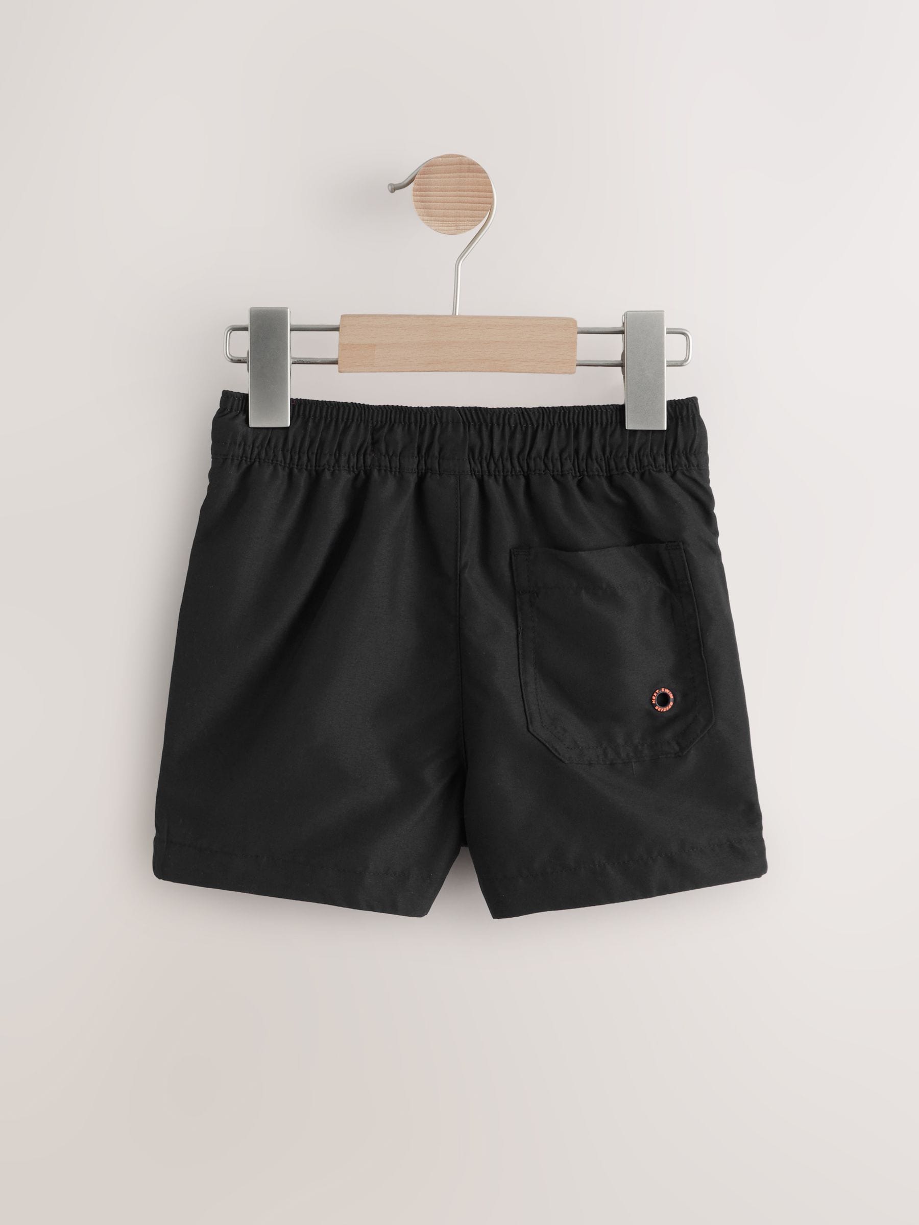 Black Swim Shorts (1.5-16yrs) (1.5-16yrs)