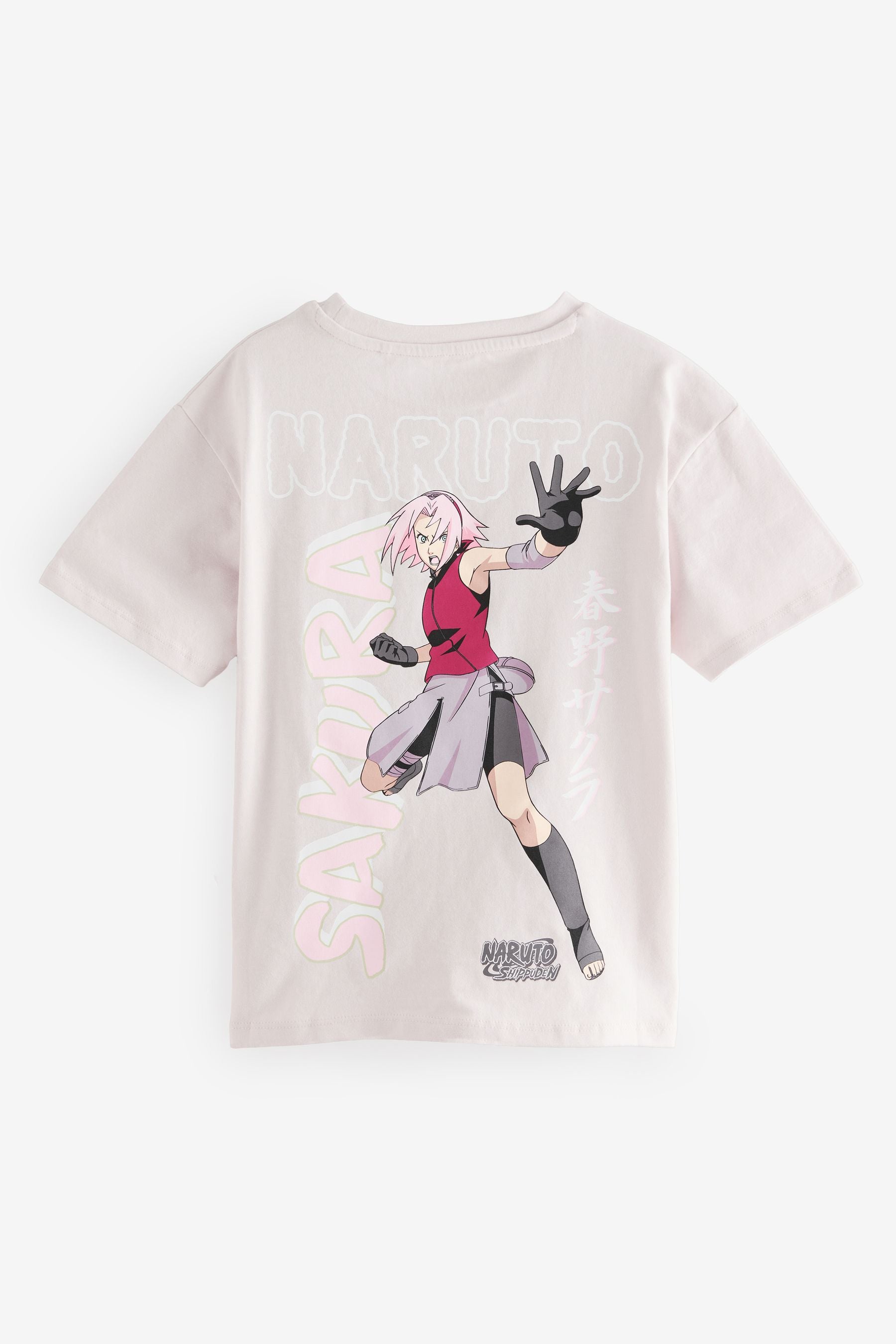 Lilac Purple Naruto Anime Oversized T-Shirt (3-16yrs)