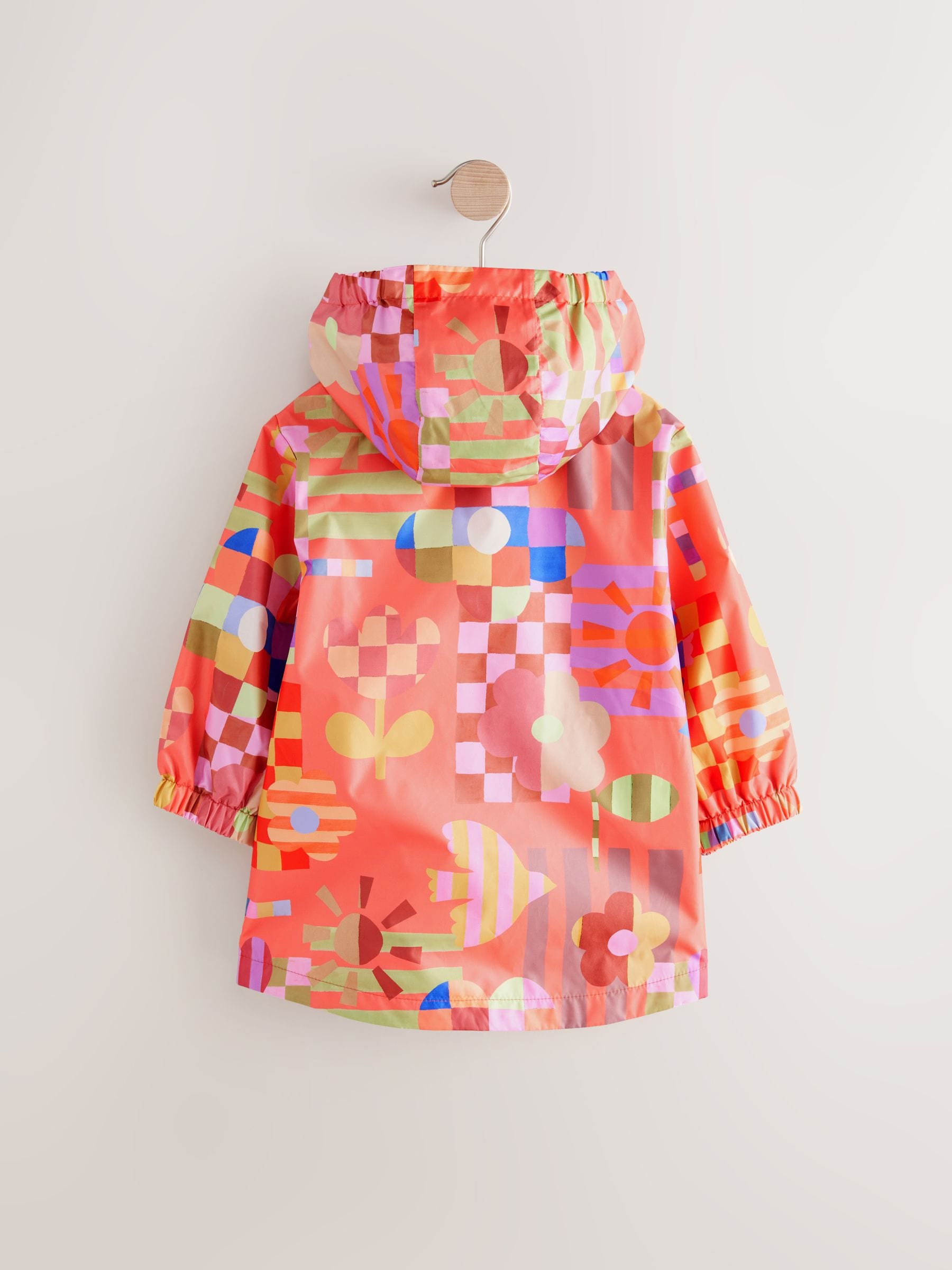 Multi Bright Shower Resistant Printed Cagoule Jacket (3mths-7yrs)