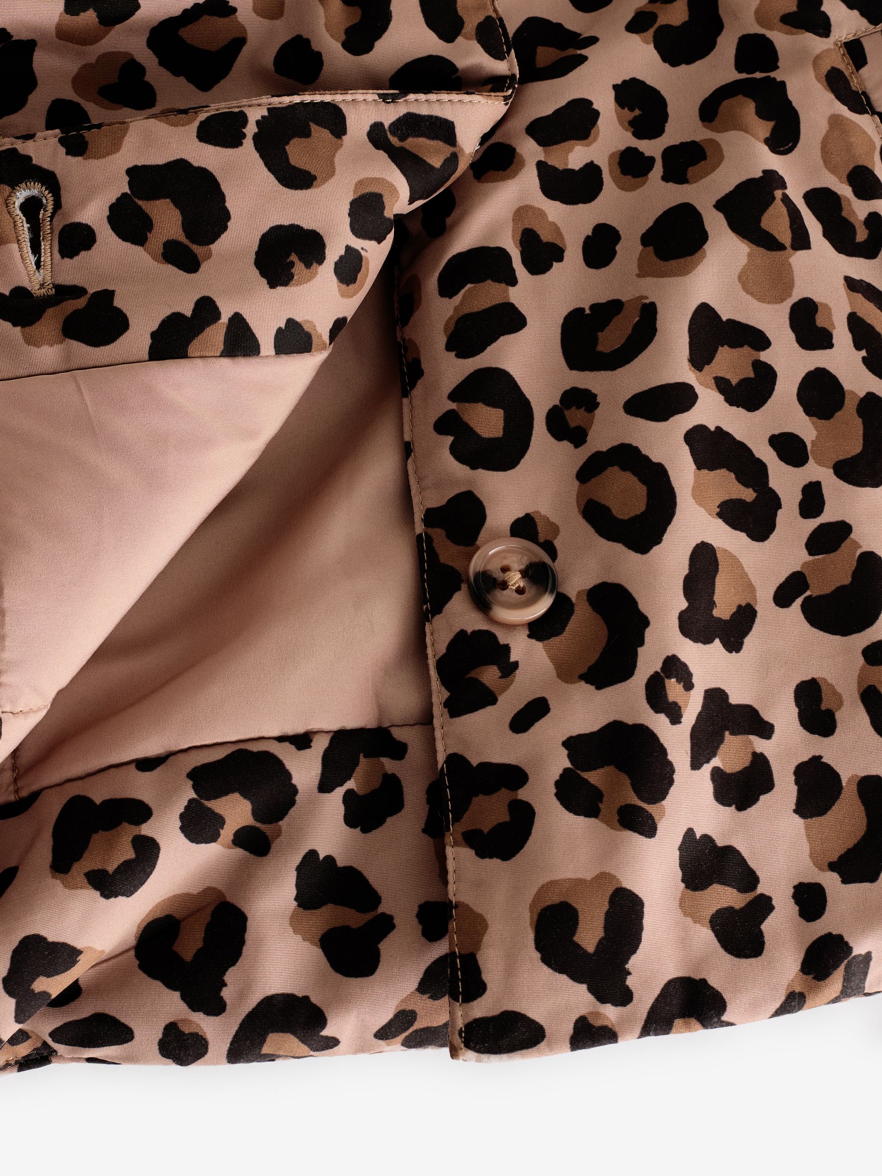 Animal Print Shower Resistant AOP Coat (3mths-7yrs)