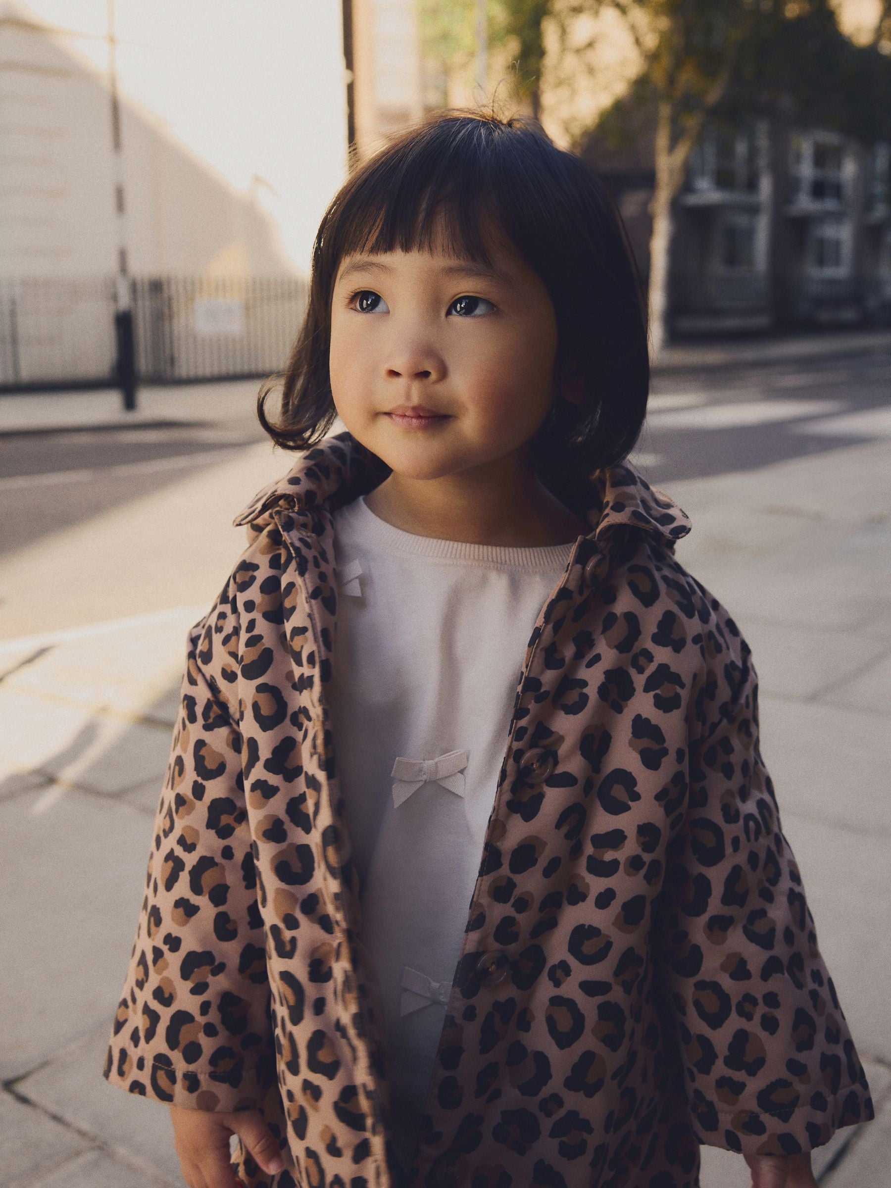 Animal Print Shower Resistant AOP Coat (3mths-7yrs)