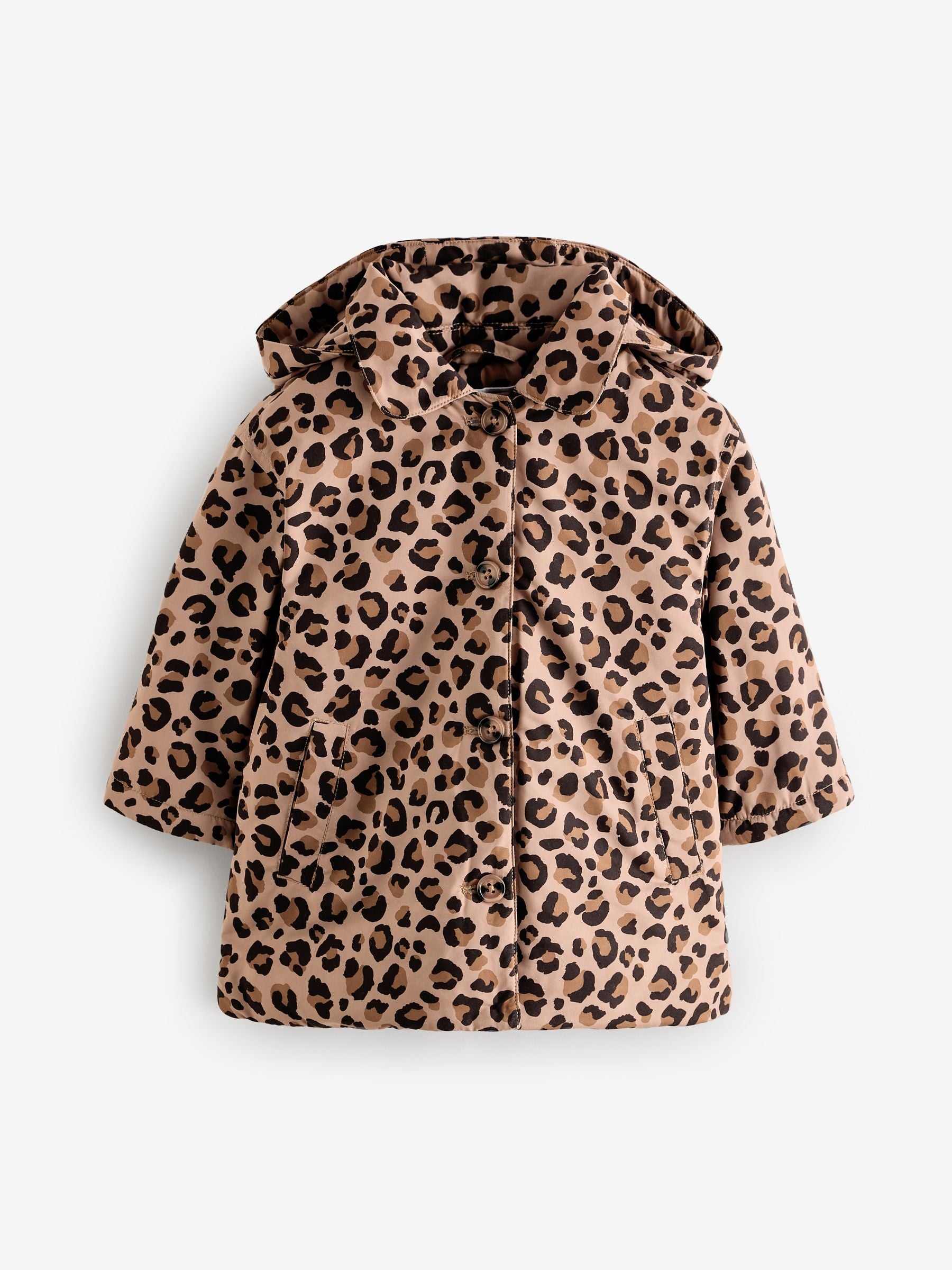 Animal Print Shower Resistant AOP Coat (3mths-7yrs)