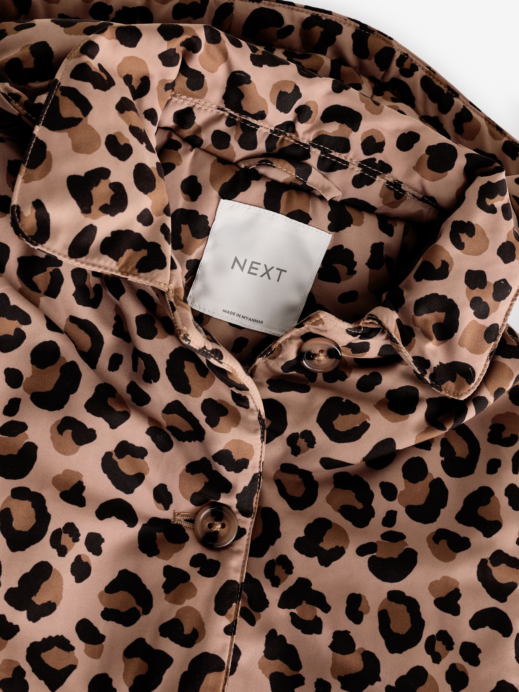 Animal Print Shower Resistant AOP Coat (3mths-7yrs)