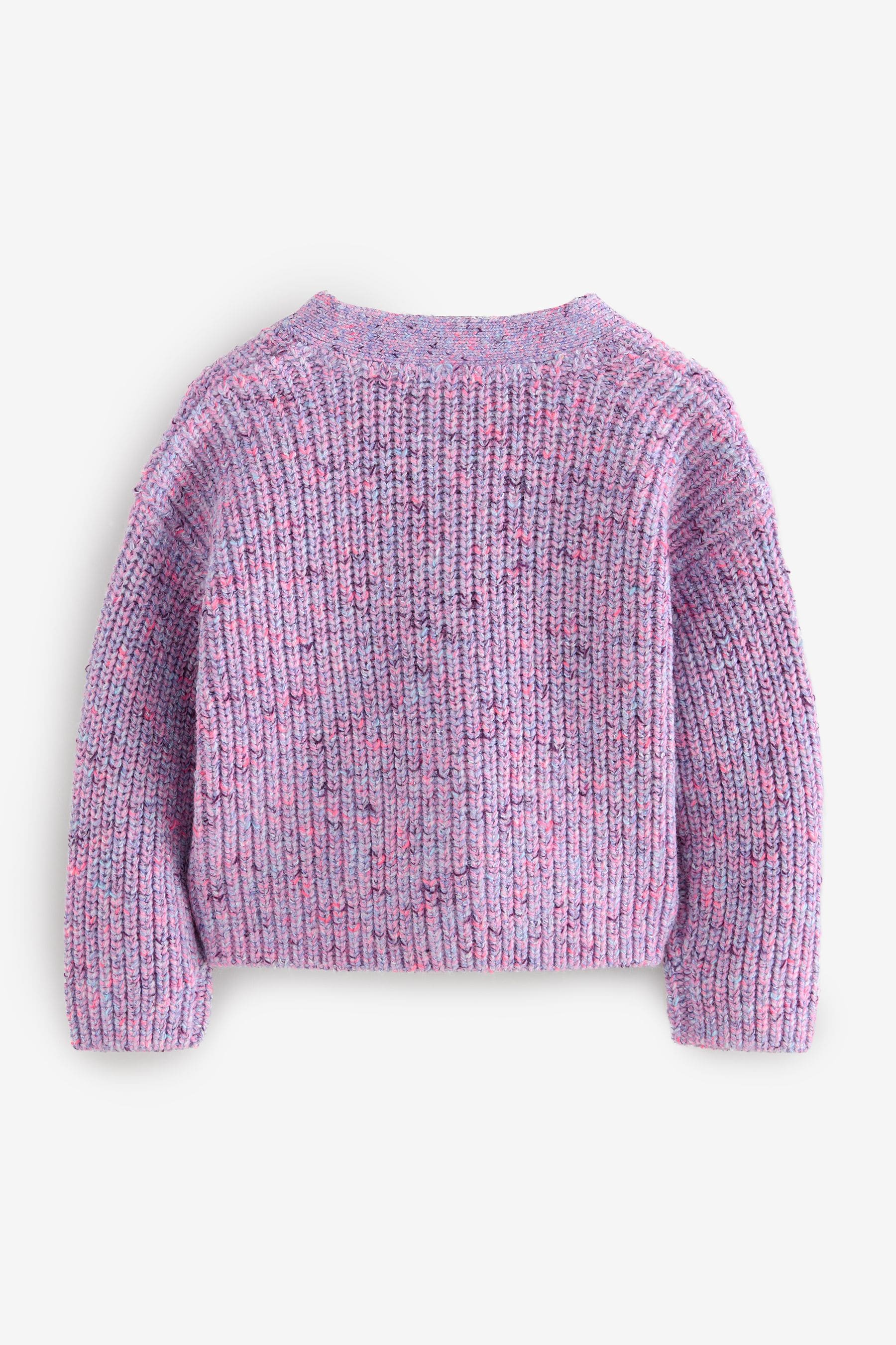 Purple Cat Pocket Cardigan (3mths-7yrs)