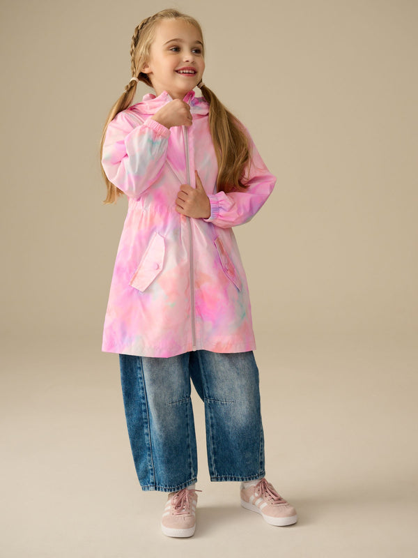 Pink Shower Resistant Cagoule Jacket (3-16yrs)