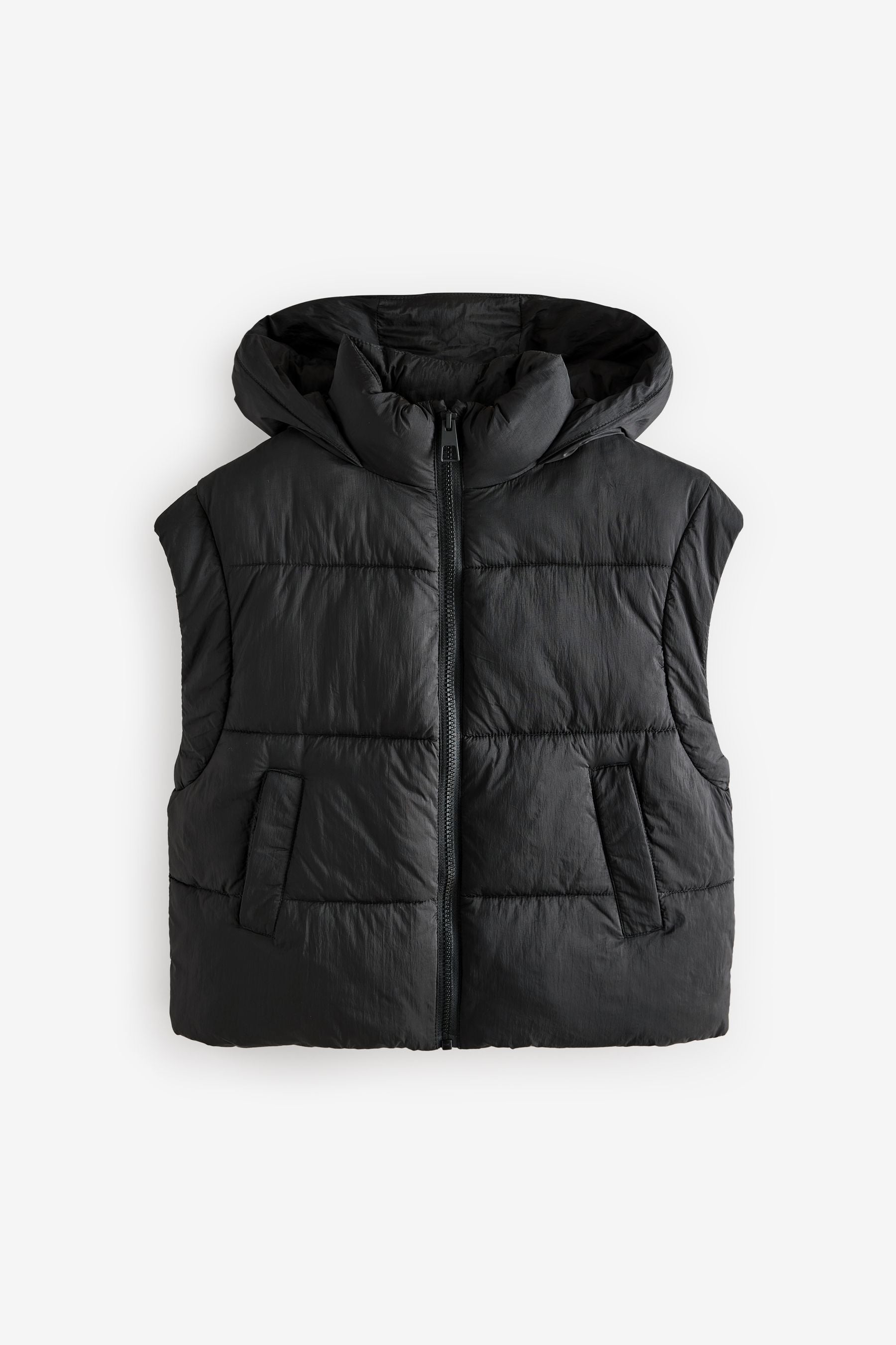 Black Oversize Gilet (3-16yrs)