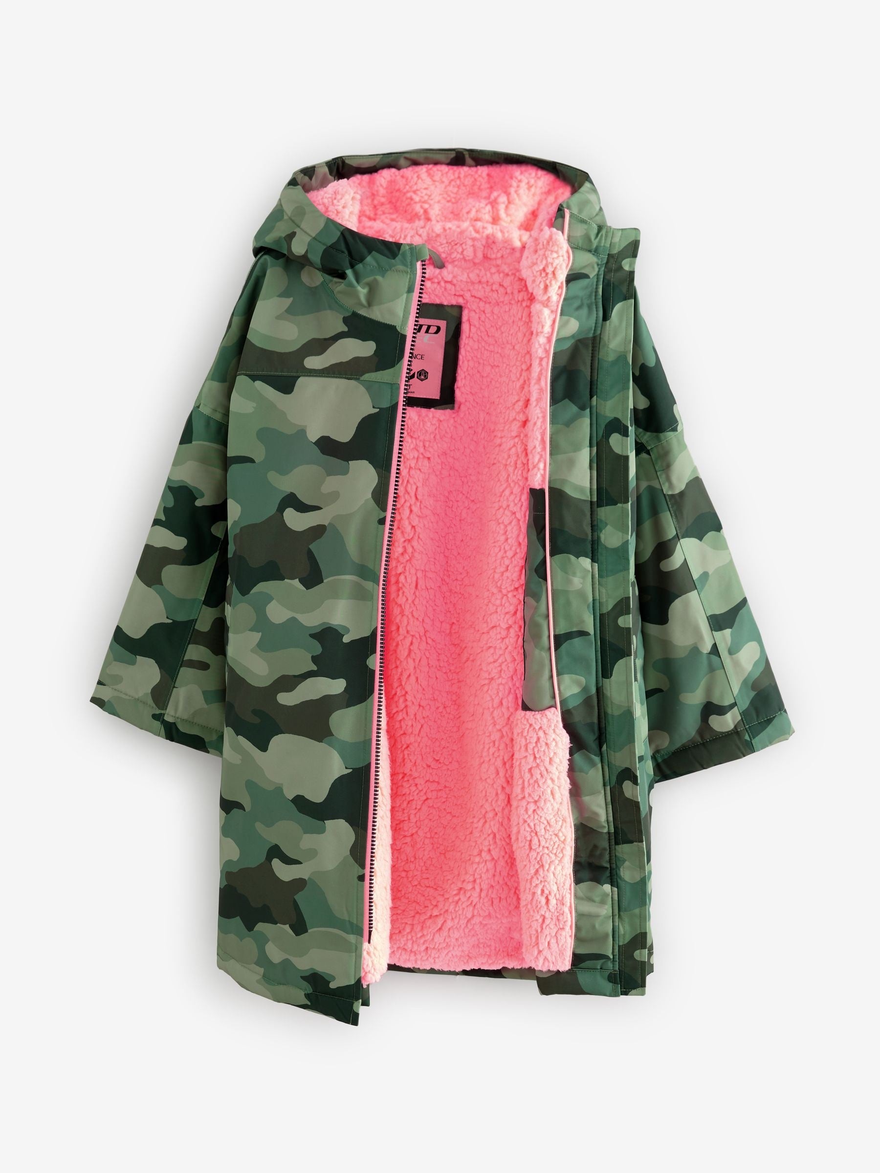 Camouflage Waterproof Changing Robe (3-16yrs)