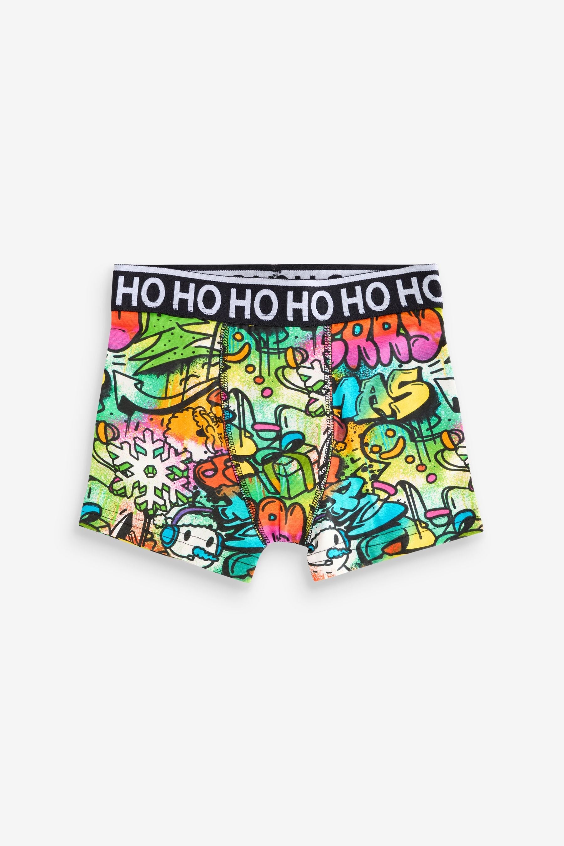 Christmas Print 2 Pack Trunks (2-16yrs)