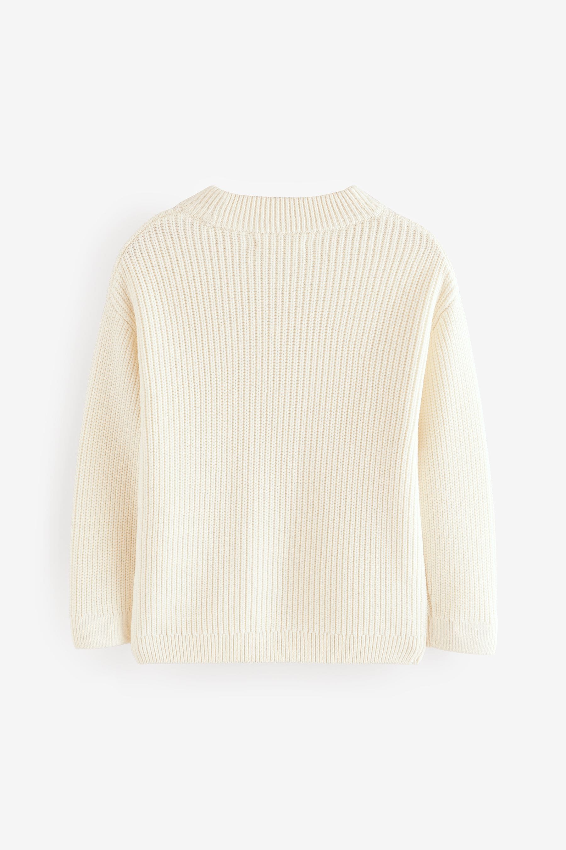 Cream Knitted Jumper (3-16yrs)