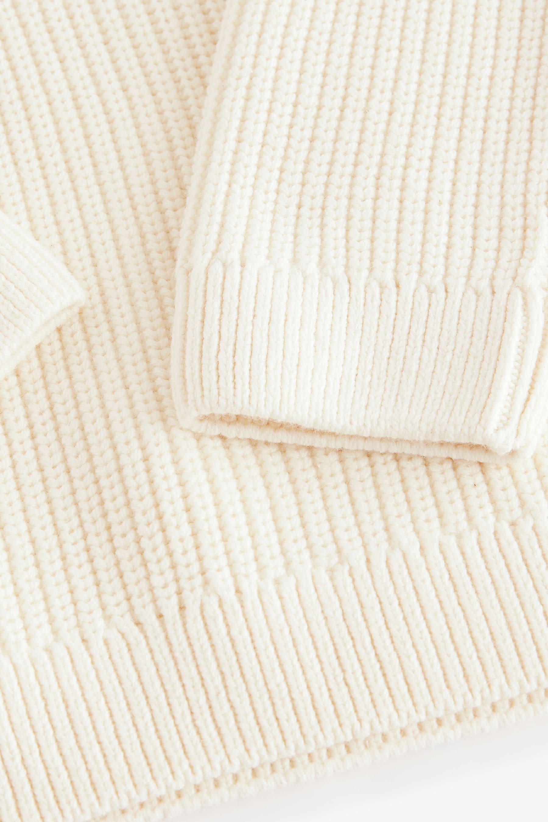 Cream Knitted Jumper (3-16yrs)