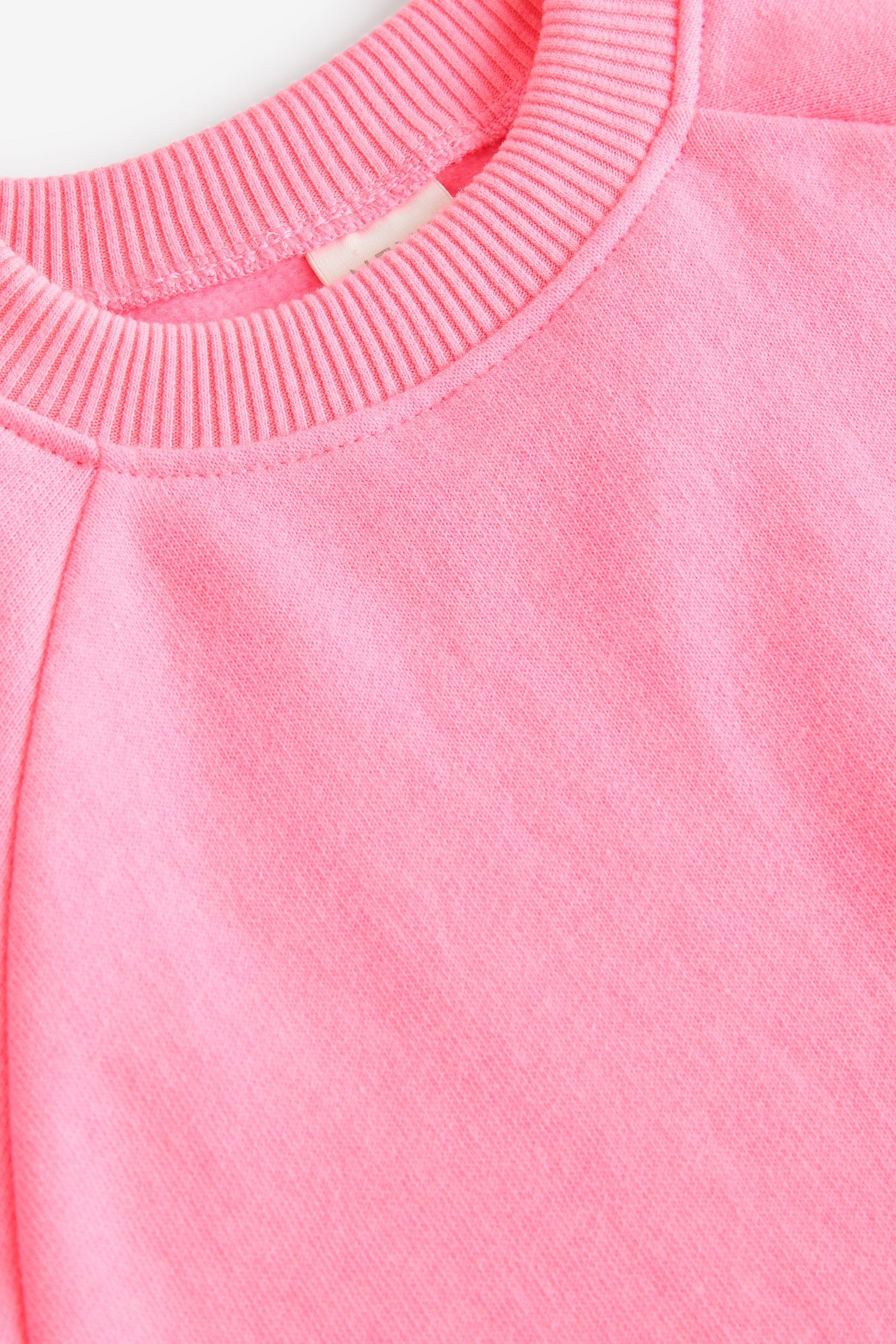 Pink Crew Sweatshirt (3mths-7yrs)