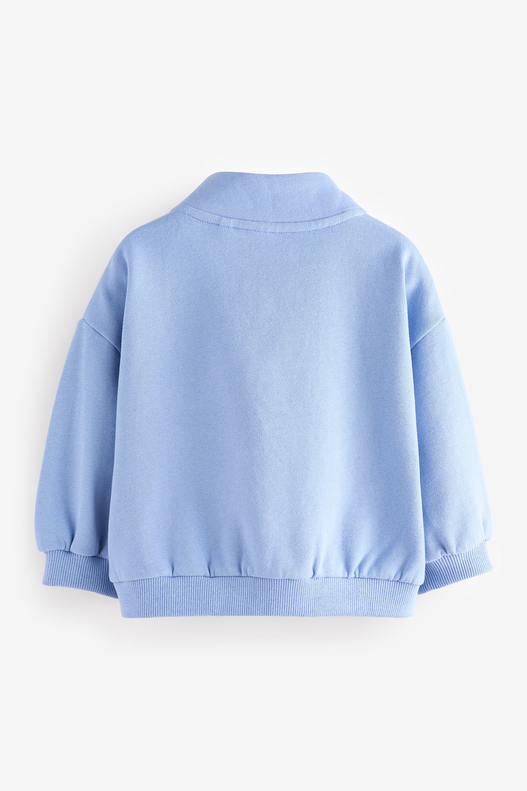 Blue Half Zip Sweatshirt (3mths-7yrs)