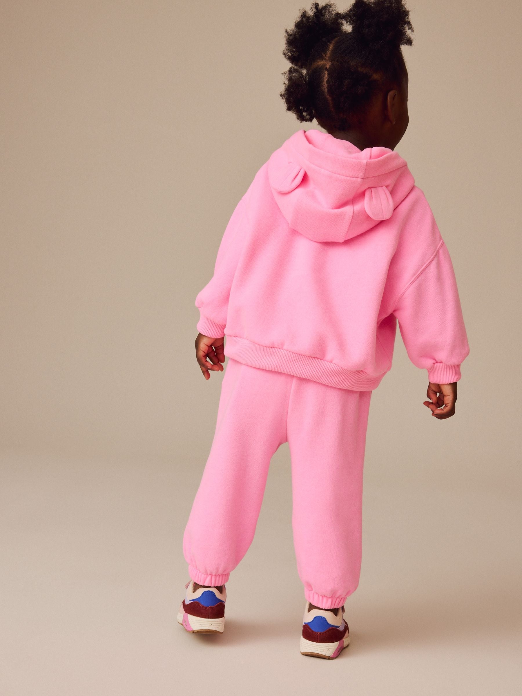 Pink Zip Through Hoodie (3mths-7yrs)