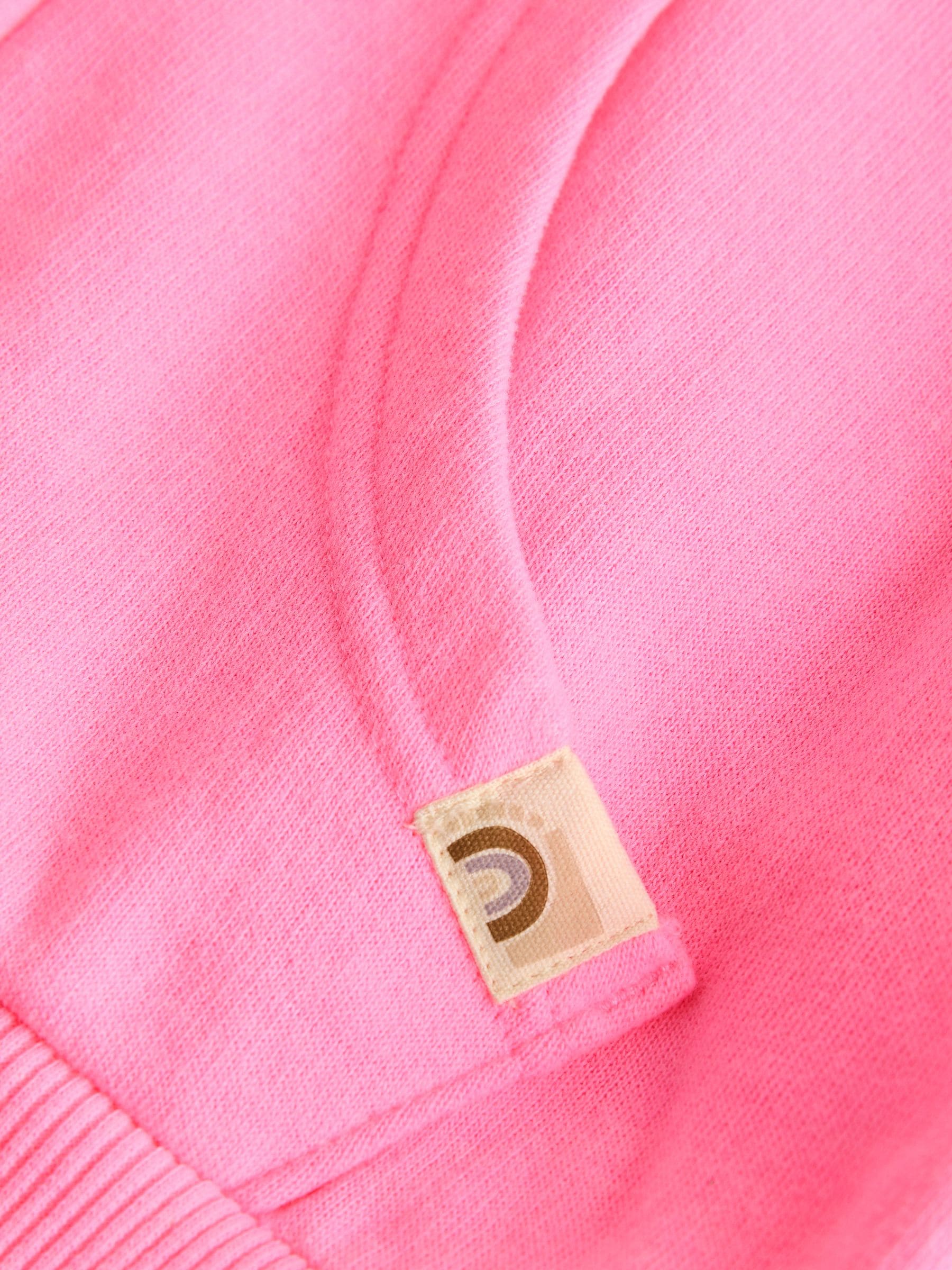 Pink Zip Through Hoodie (3mths-7yrs)