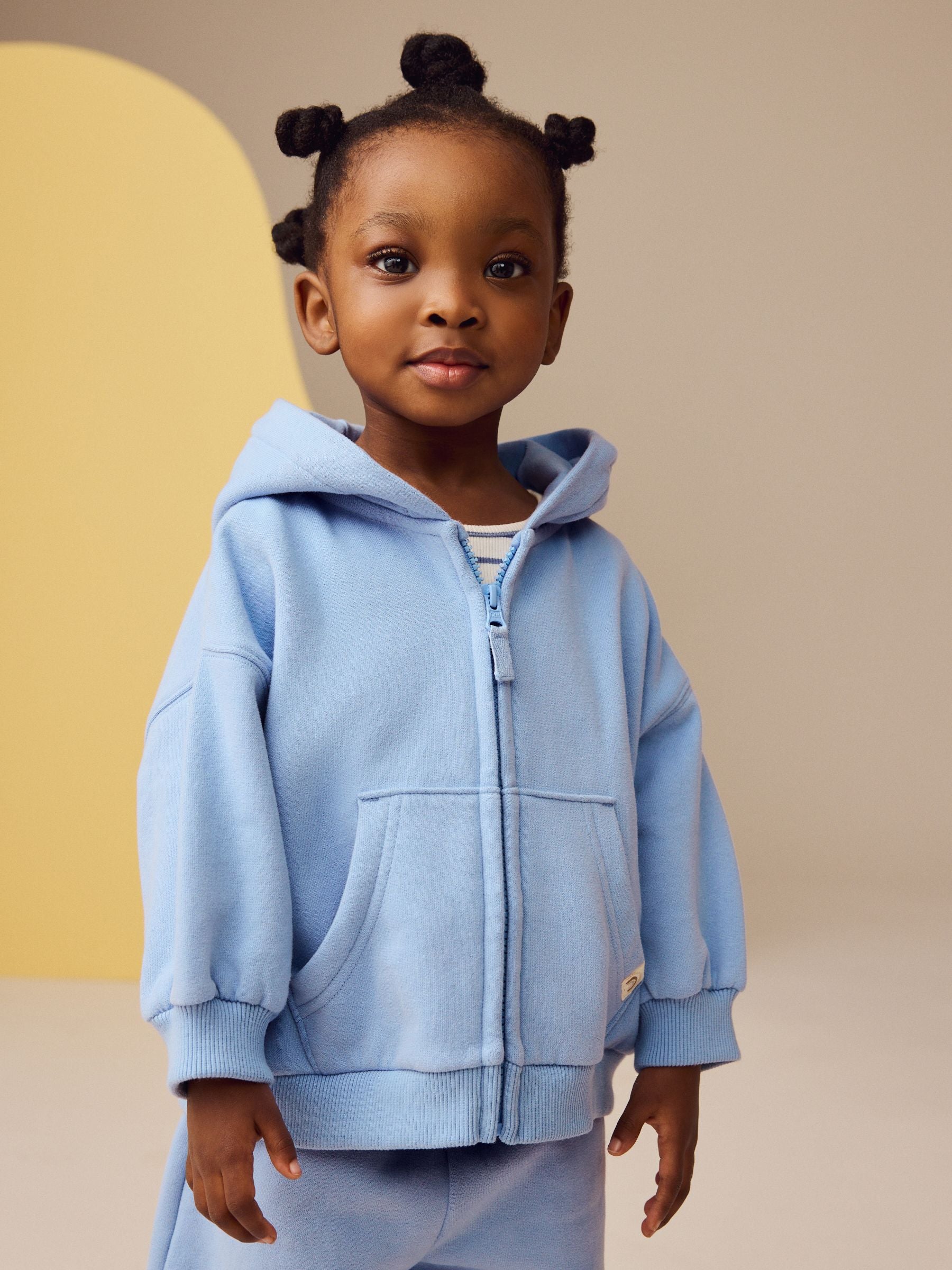 Blue Zip Through Hoodie (3mths-7yrs)