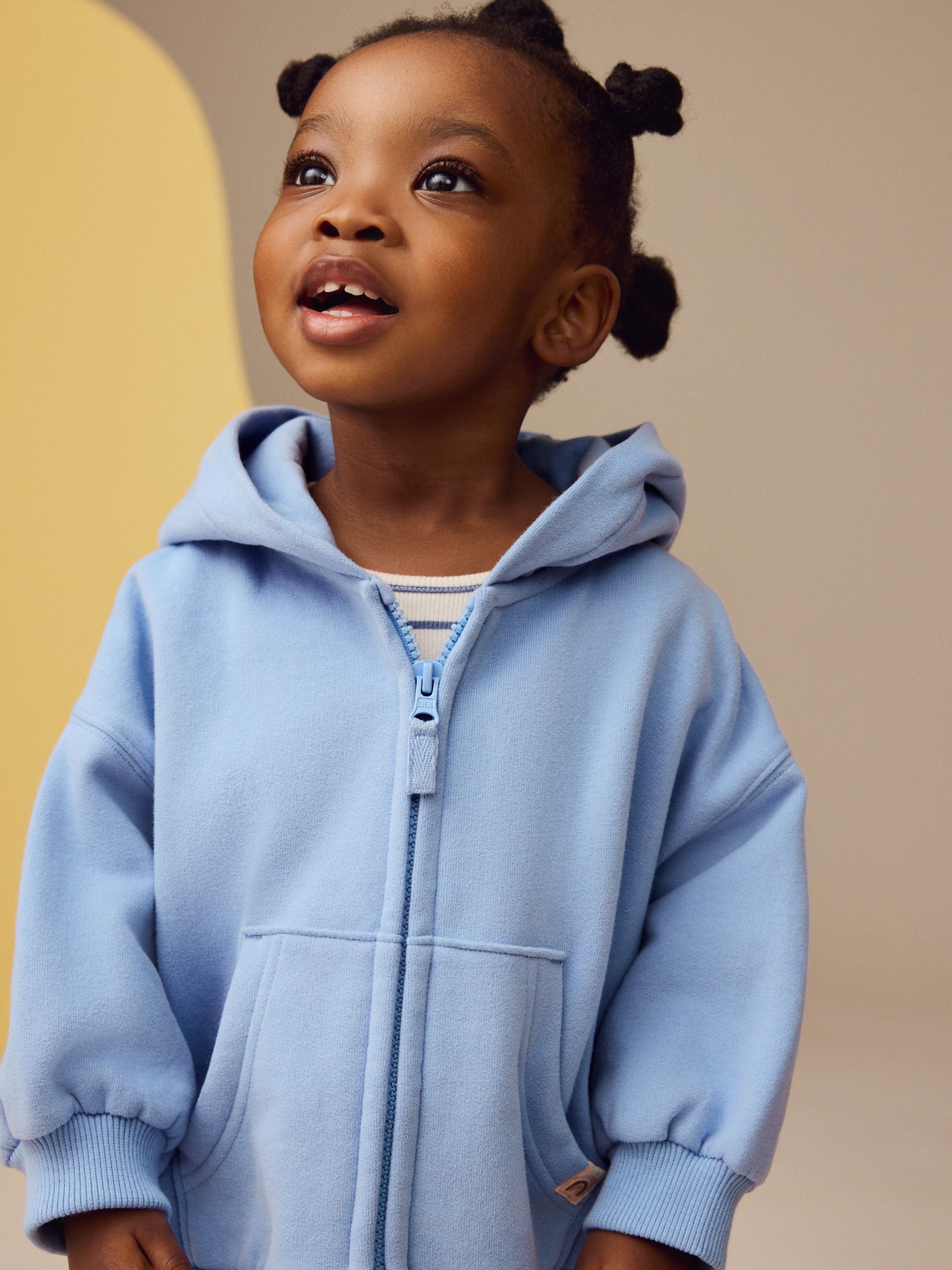 Blue Zip Through Hoodie (3mths-7yrs)