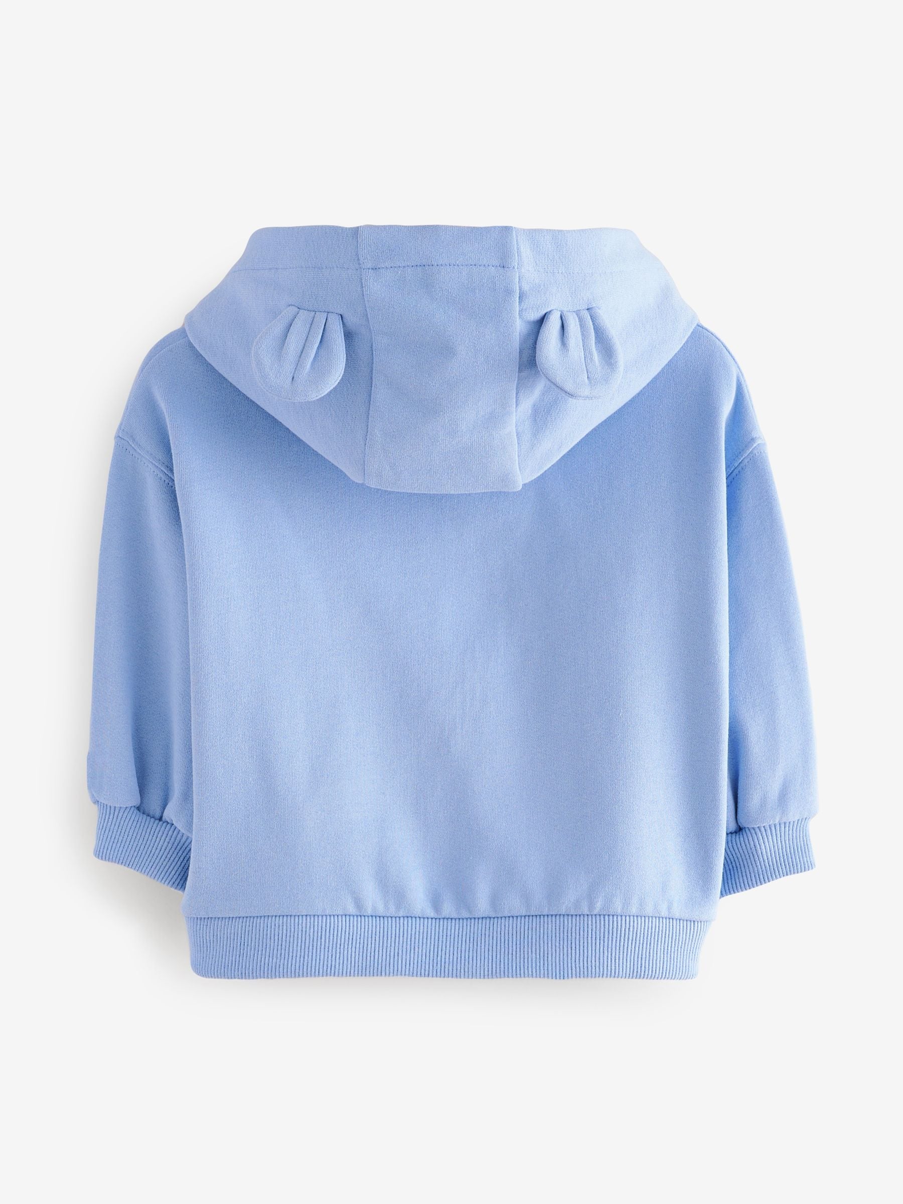 Blue Zip Through Hoodie (3mths-7yrs)