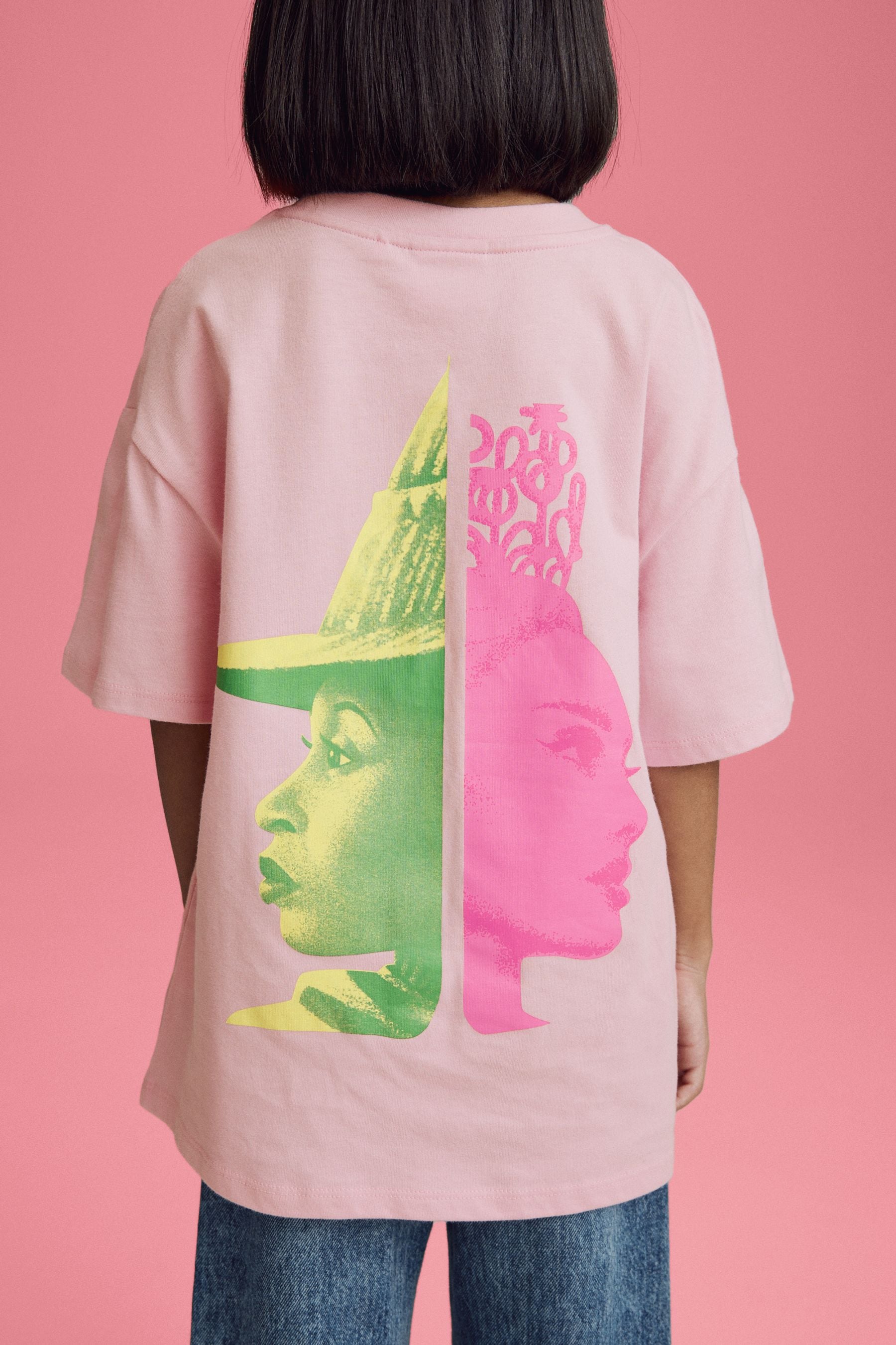 Pink Wicked Oversized 100% Cotton T-Shirt (6-16yrs)