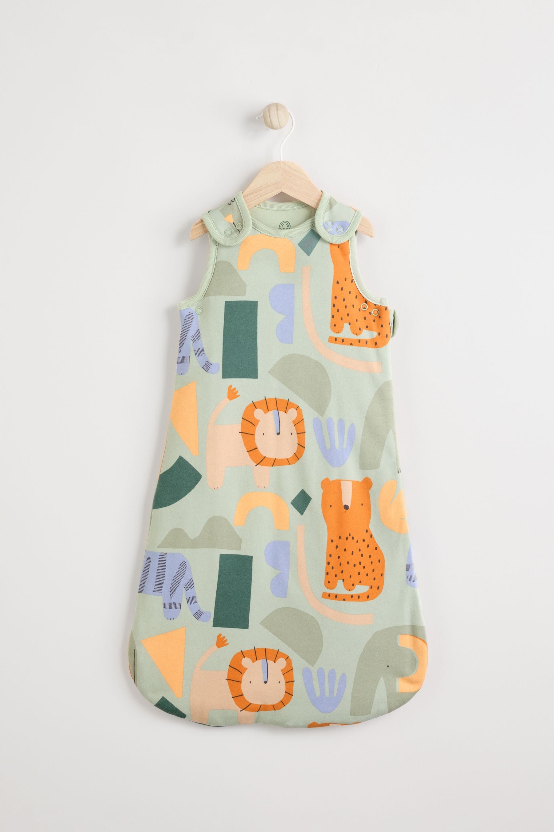 Sage Jungle Baby 2.5 Tog 100% Cotton Sleep Bag