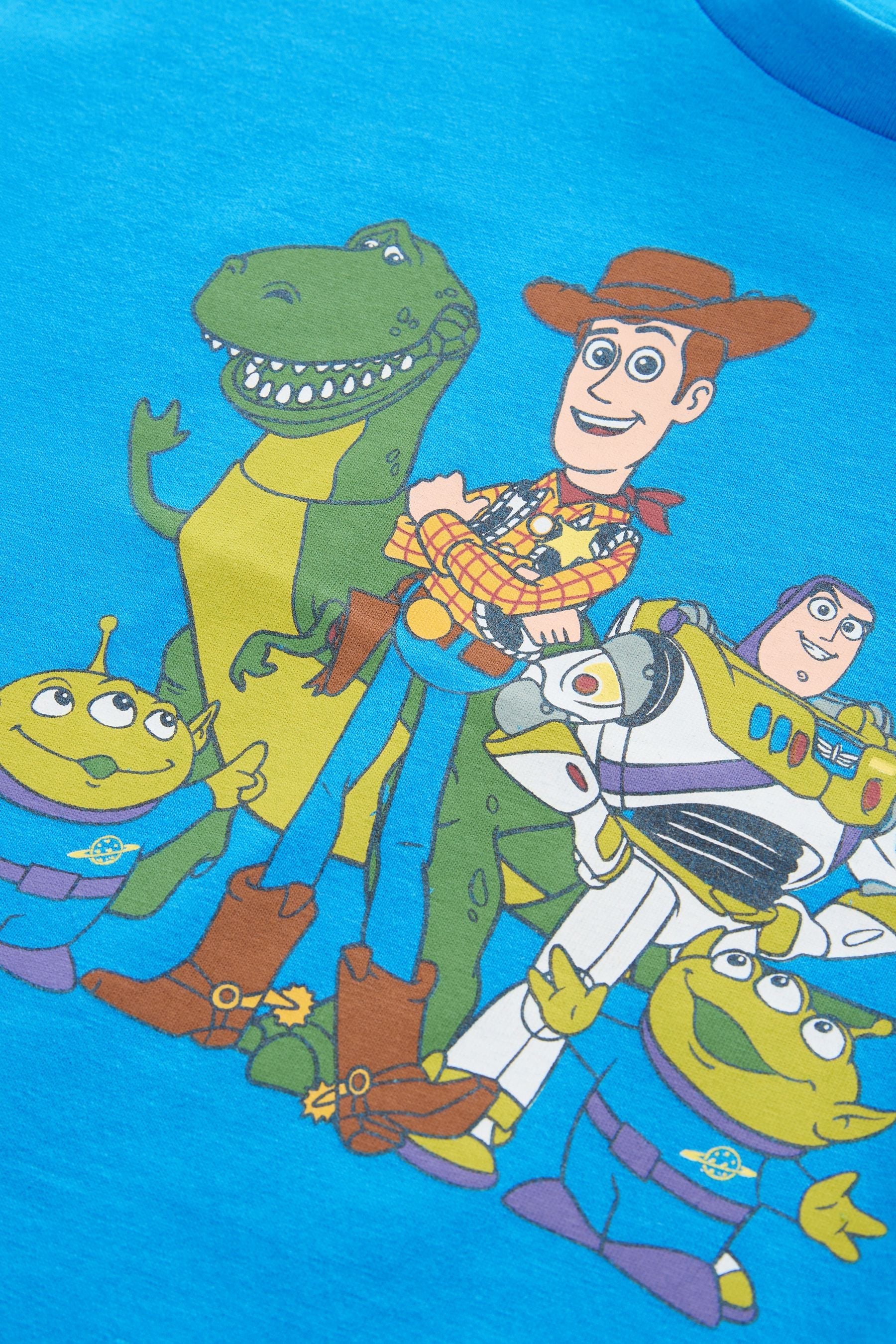 Cobalt Blue Toy Story Short Sleeve 100% Cotton T-Shirt (3mths-8yrs)