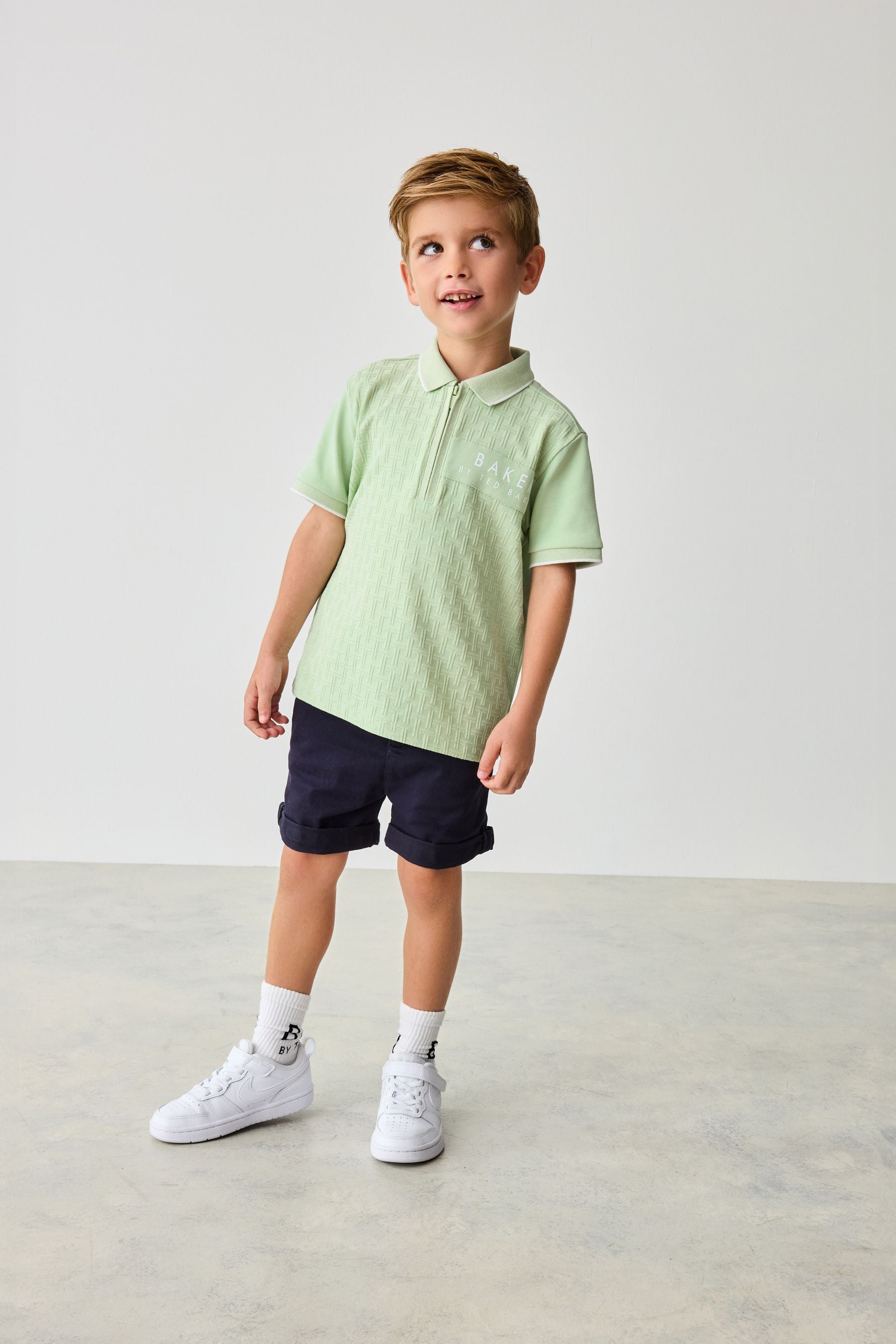 Baker by Ted Baker Green Polo Shirt