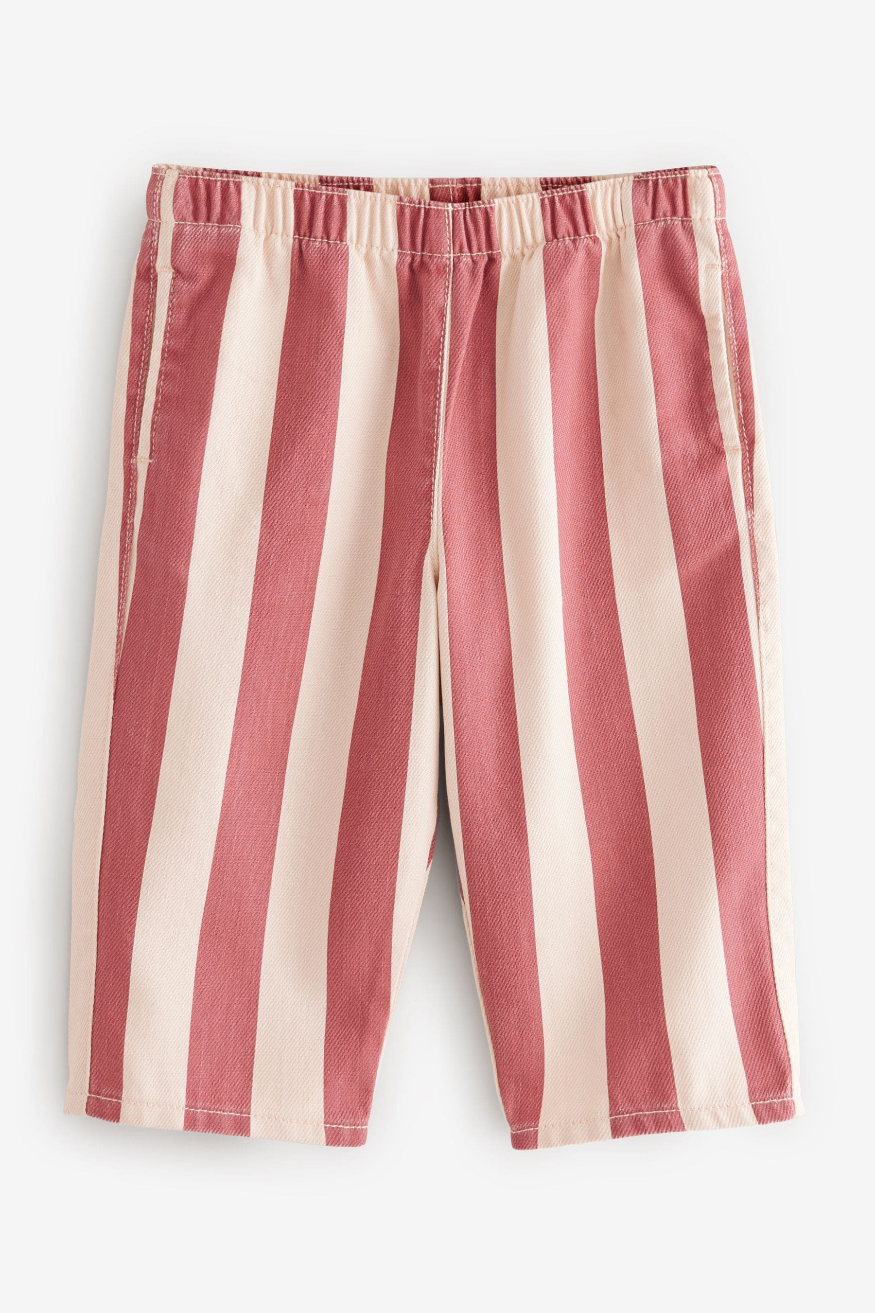 Pink Stripe 100% Cotton Trousers (3mths-7yrs)