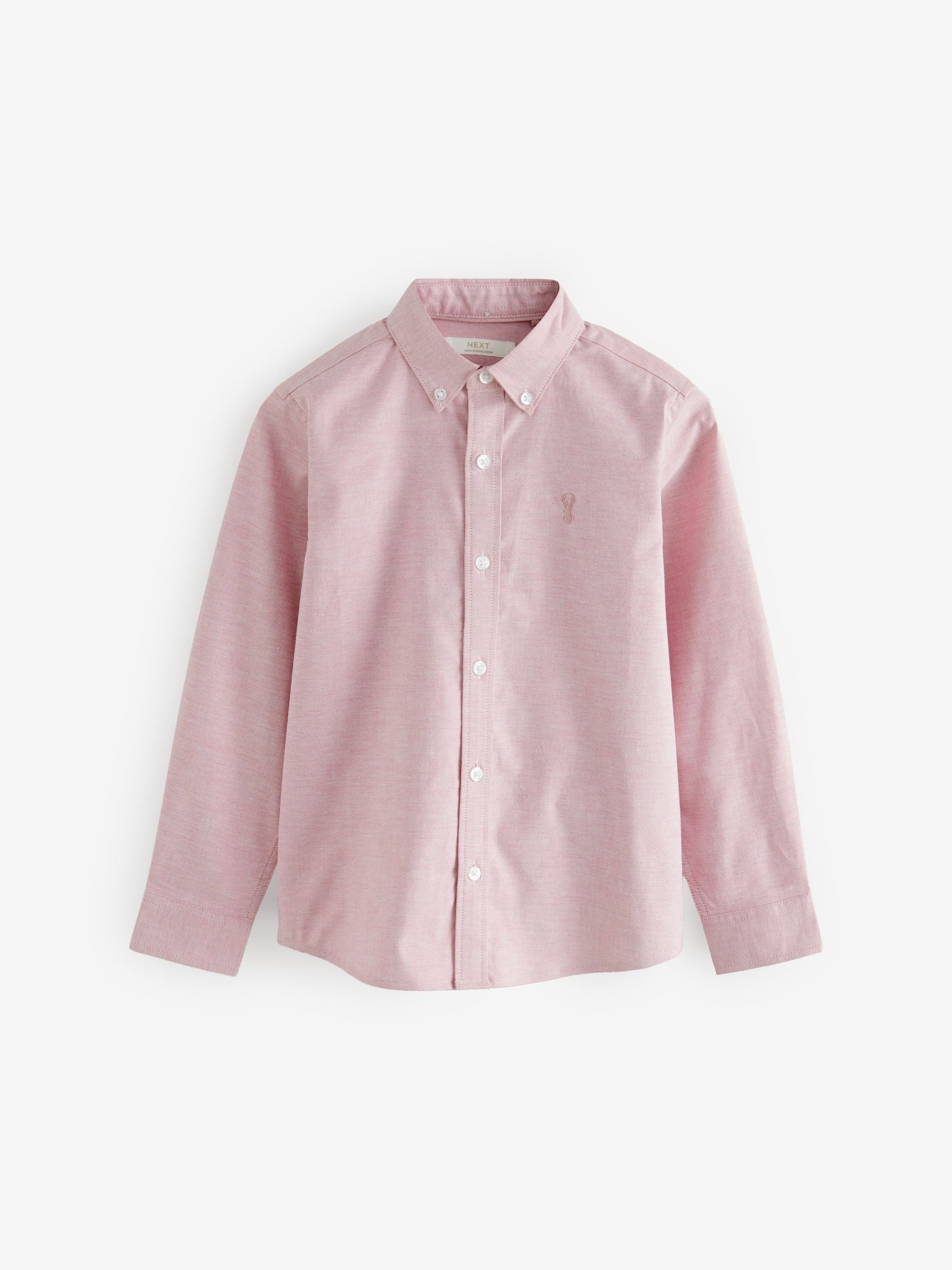 Pink Single Oxford Shirt (3-16yrs)