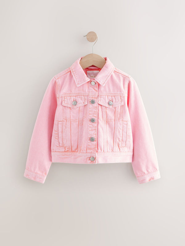 Pink Western 100% Cotton Jacket (3-16yrs)