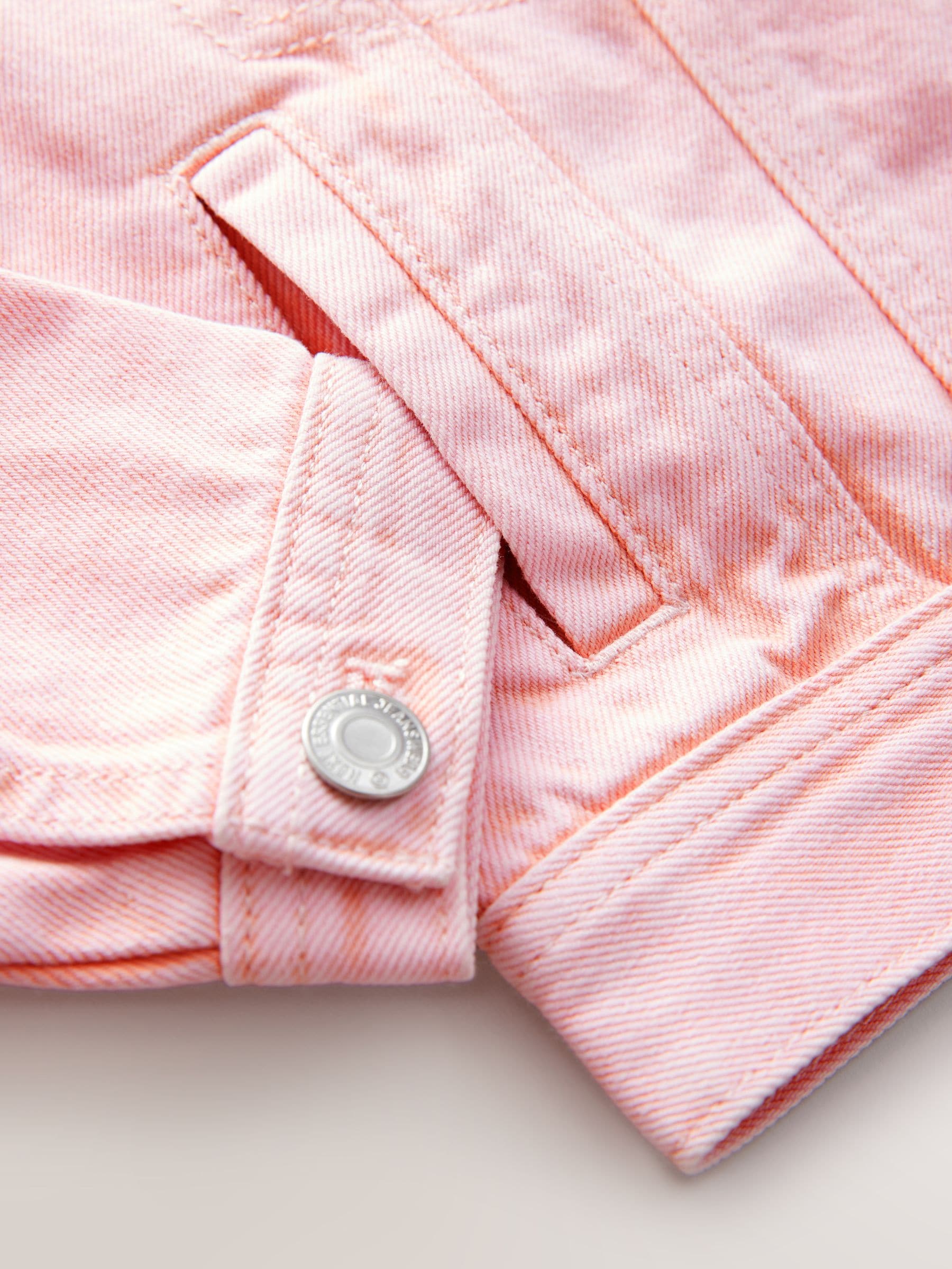 Pink Denim Western 100% Cotton Jacket (3-16yrs)