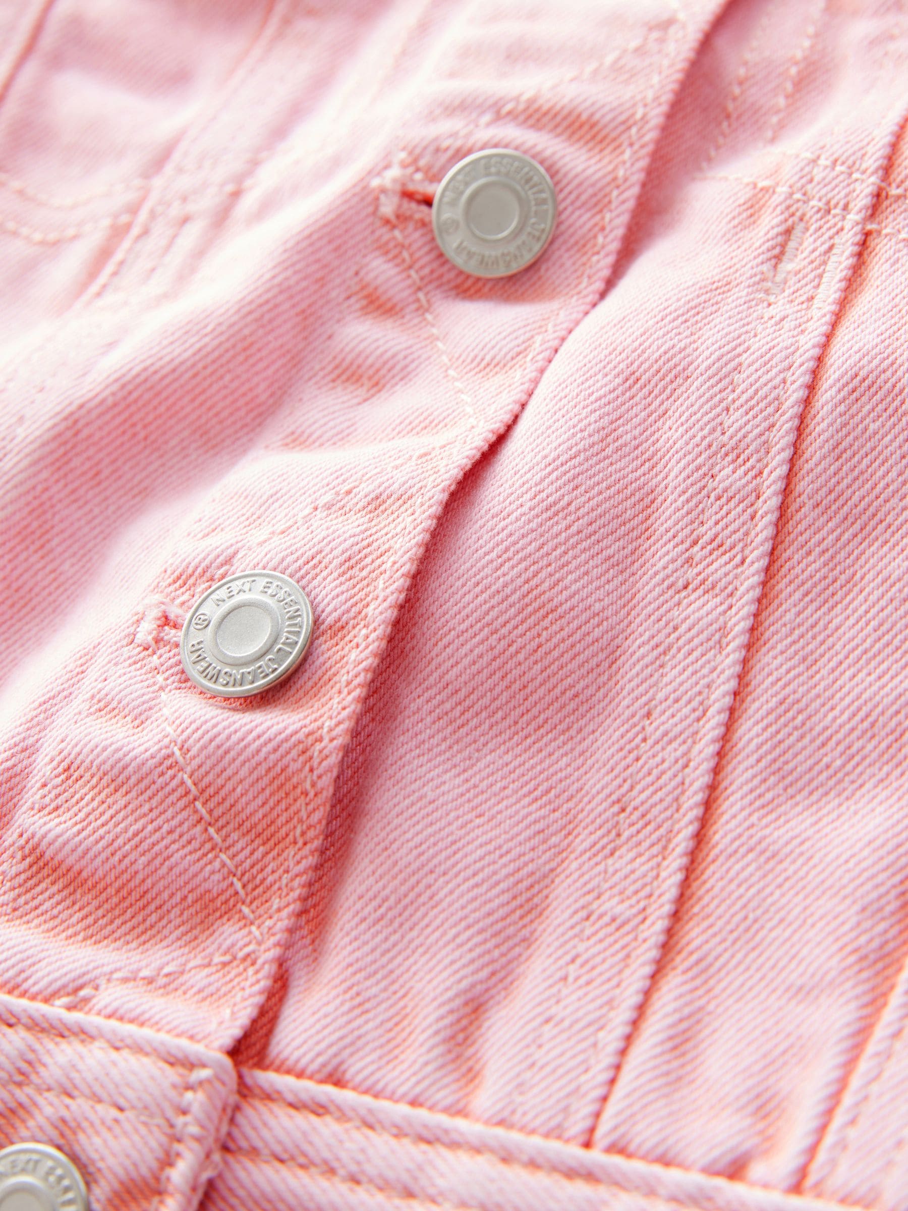 Pink Denim Western 100% Cotton Jacket (3-16yrs)