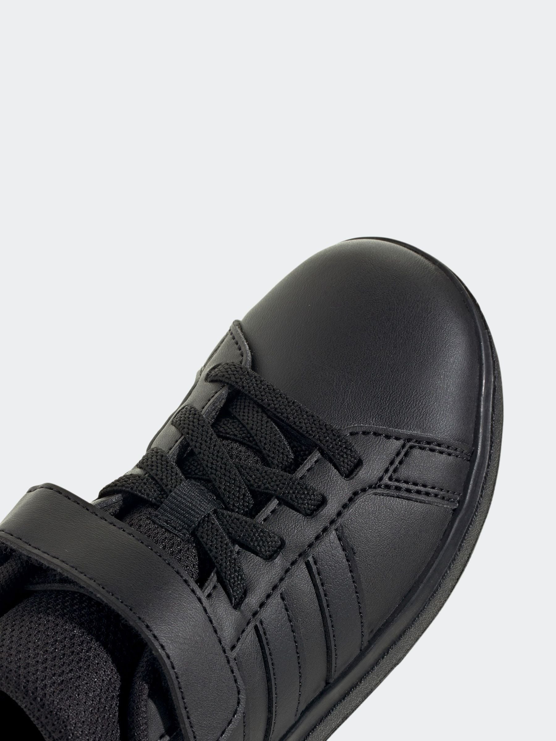 adidas dark black Kids Grand Court 2.0 Shoes