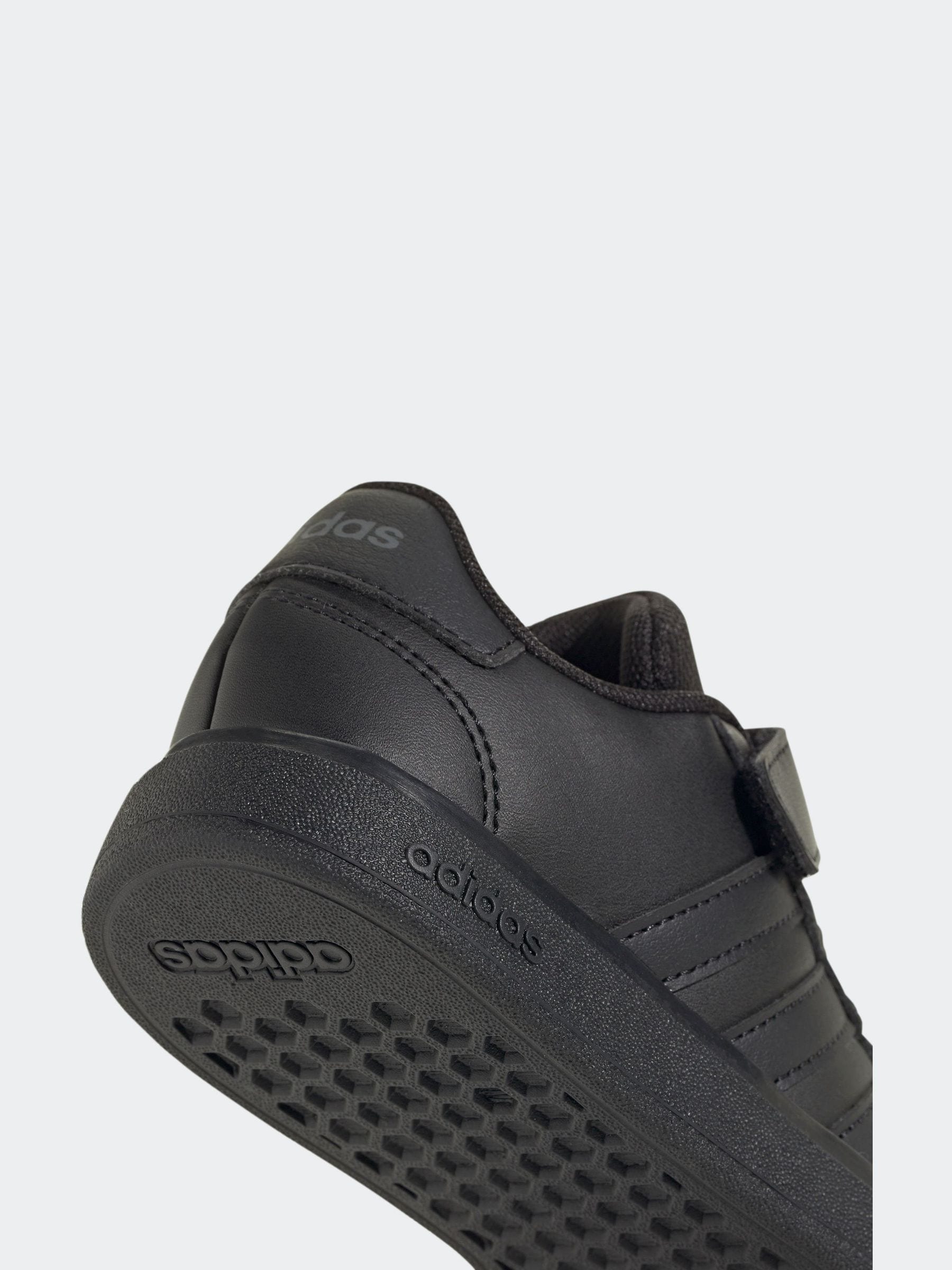 adidas dark black Kids Grand Court 2.0 Shoes