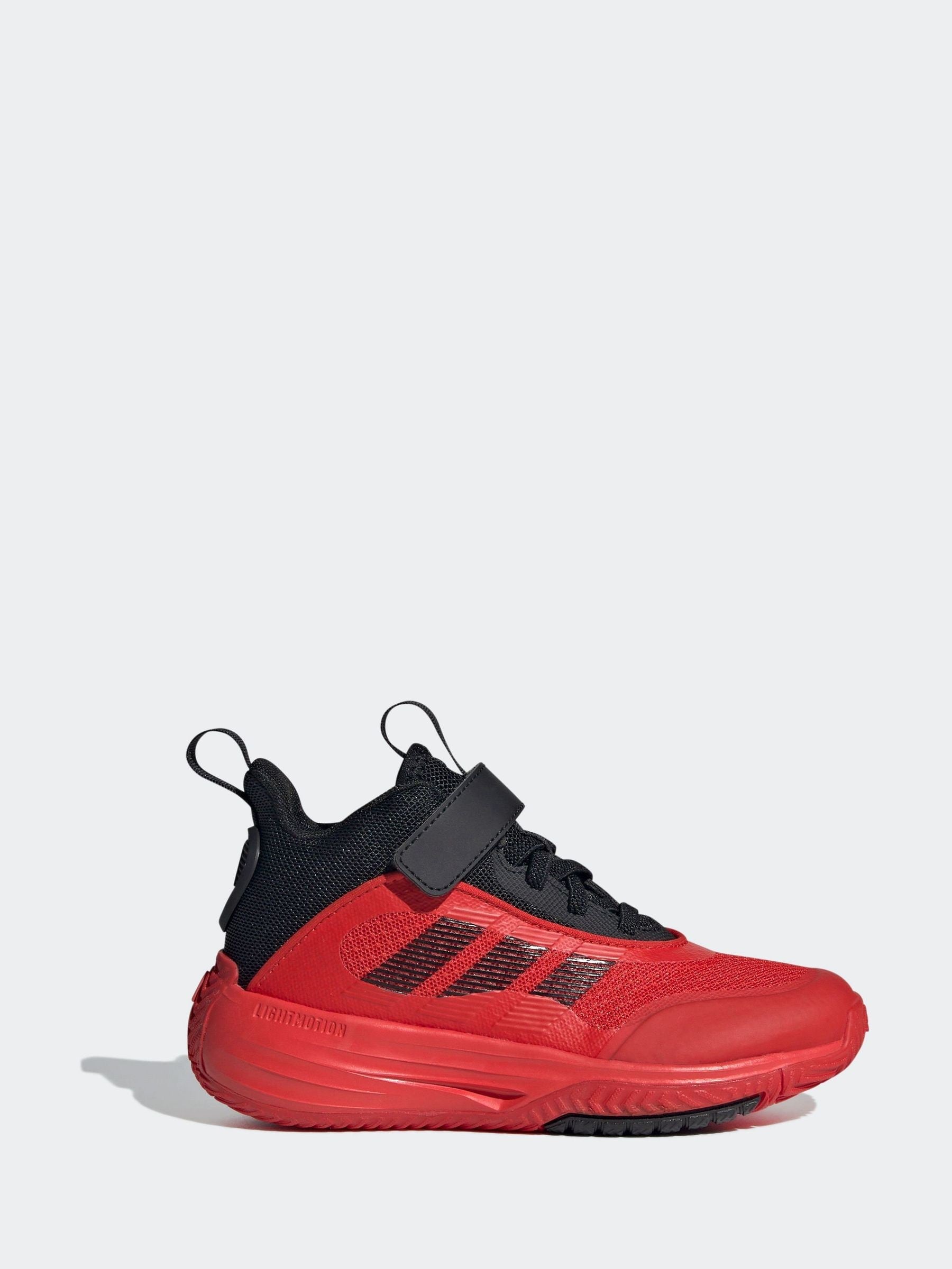 adidas red/black Own the Game 3.0 Trainers