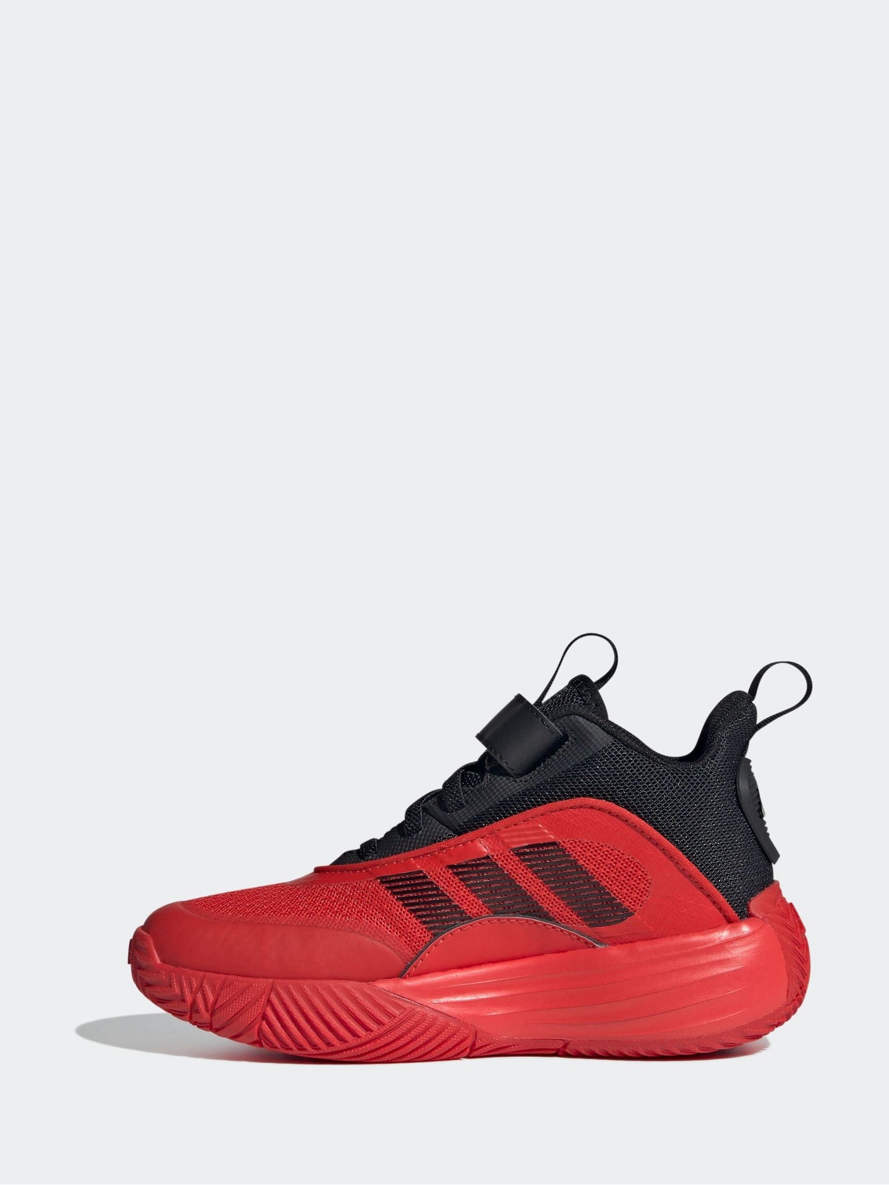 adidas red/black Own the Game 3.0 Trainers