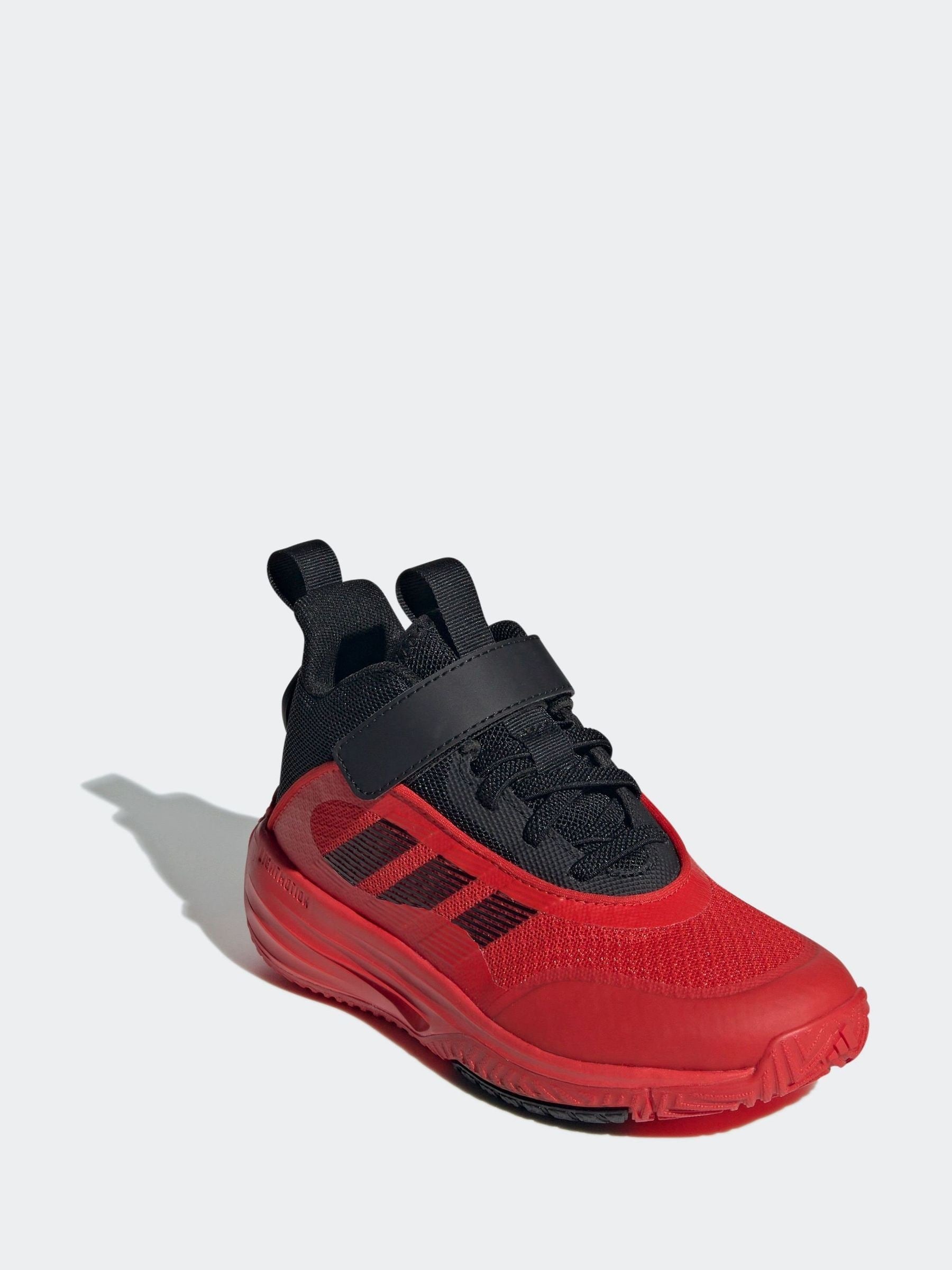 adidas red/black Own the Game 3.0 Trainers