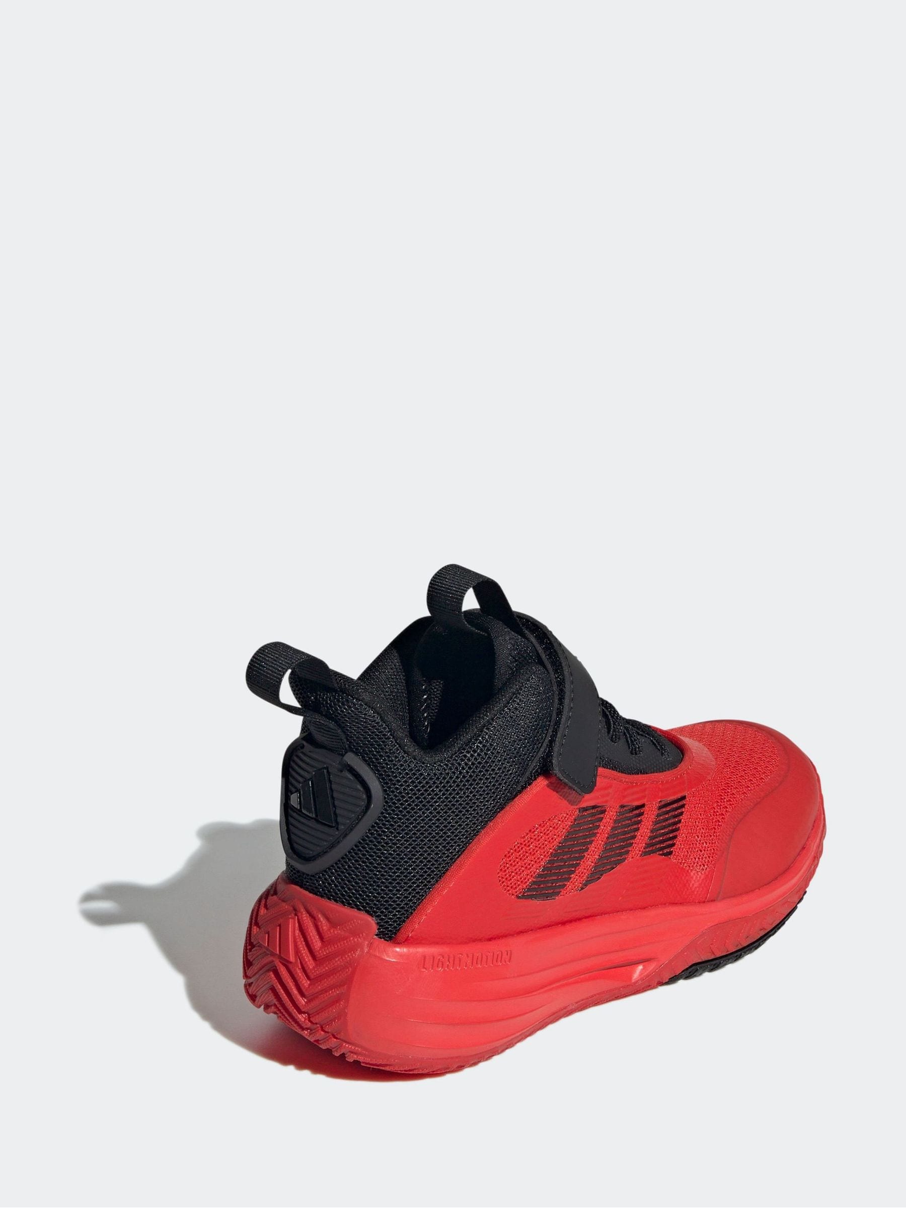 adidas red/black Own the Game 3.0 Trainers