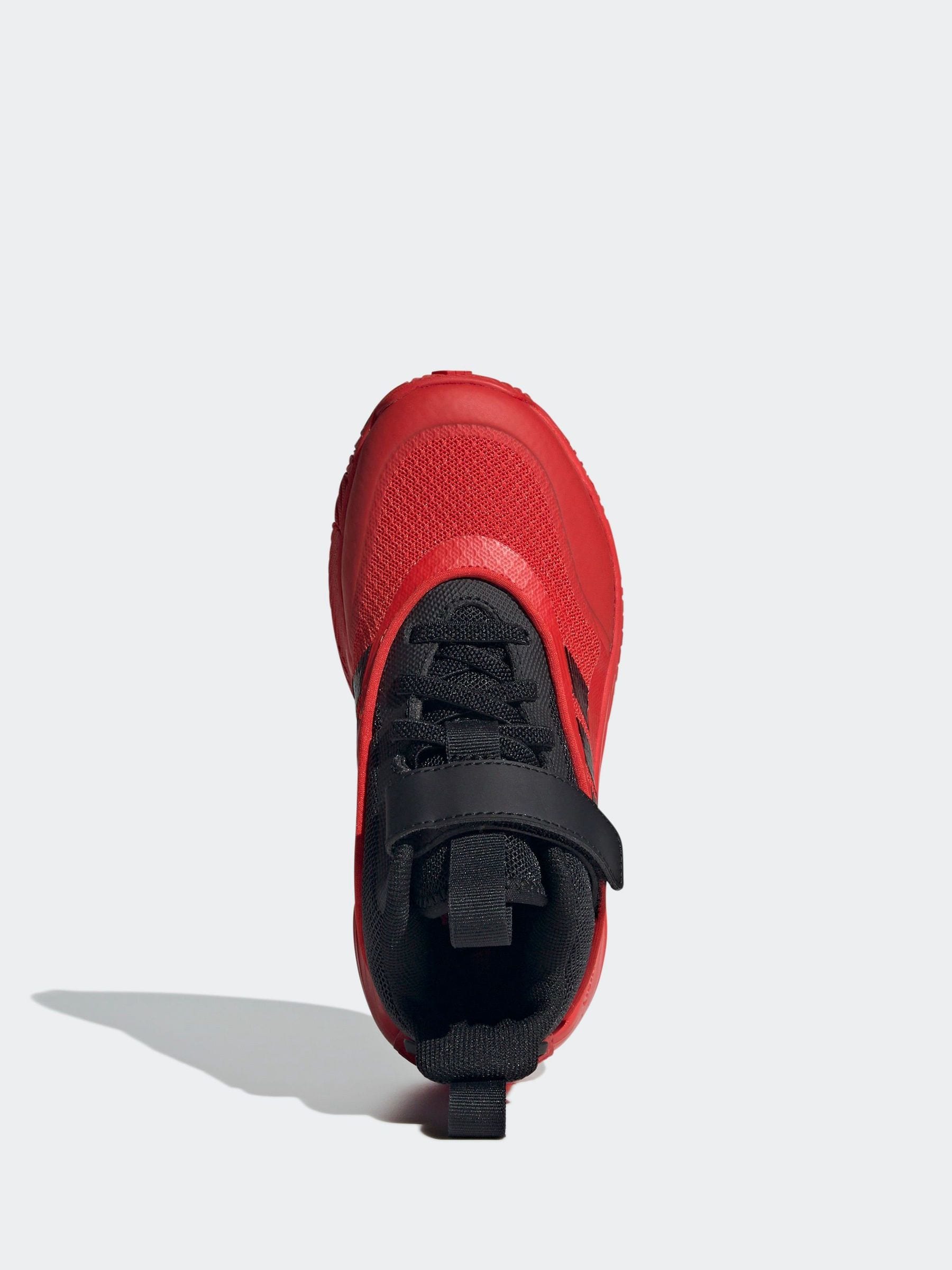 adidas red/black Own the Game 3.0 Trainers