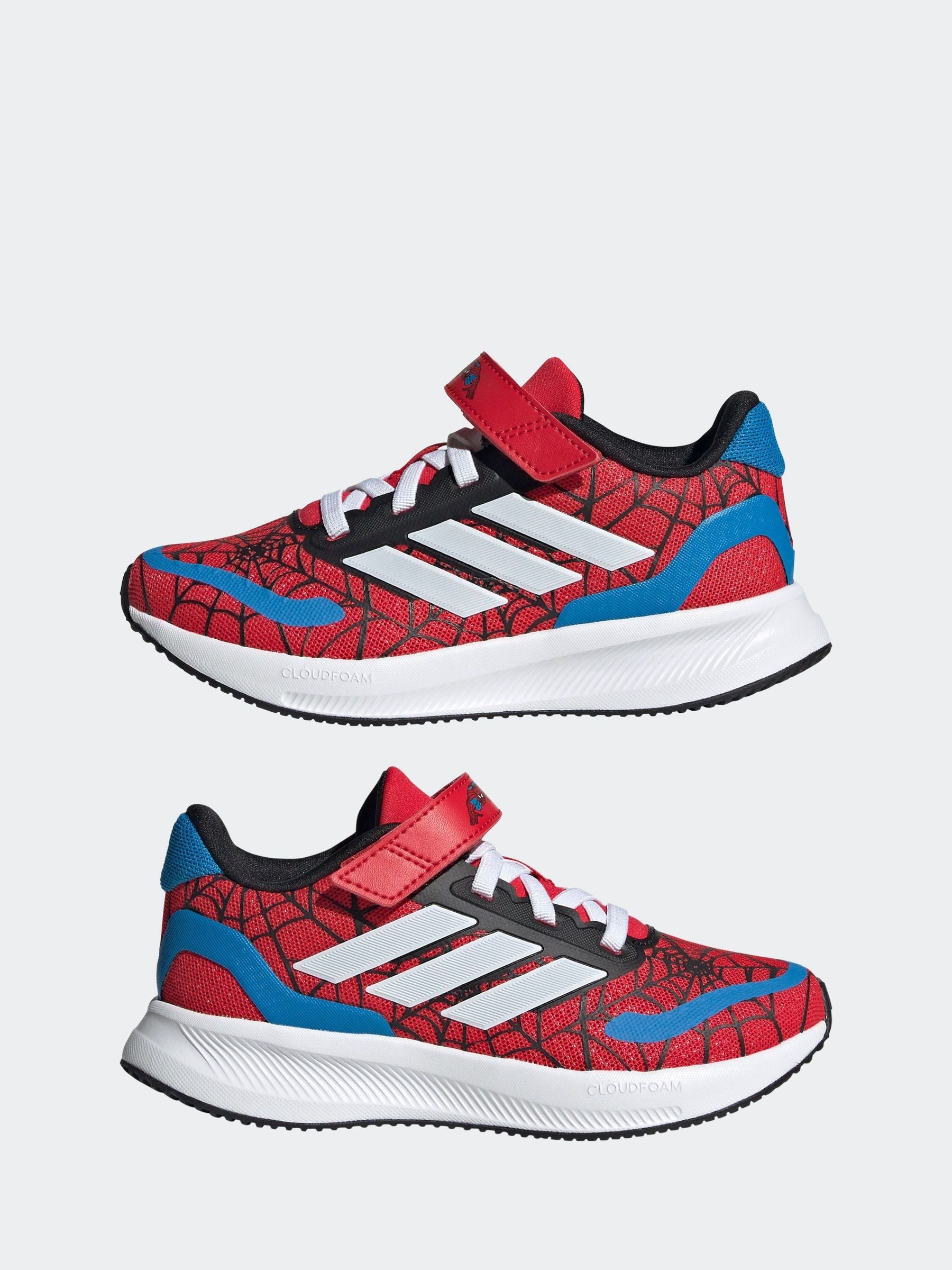 adidas Red Runfalcon Spider-Man Running Shoes