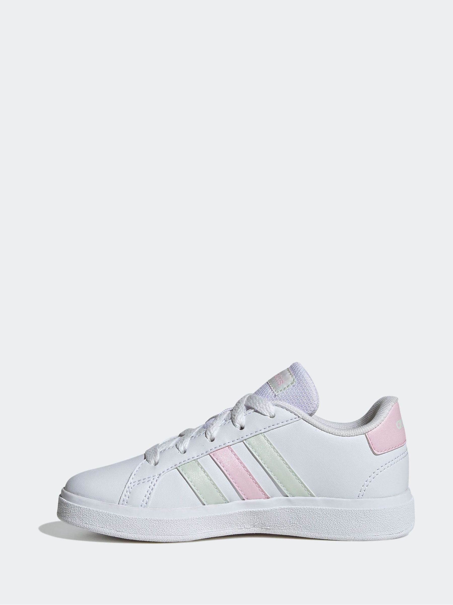 adidas Pink white Gazelle Trainers