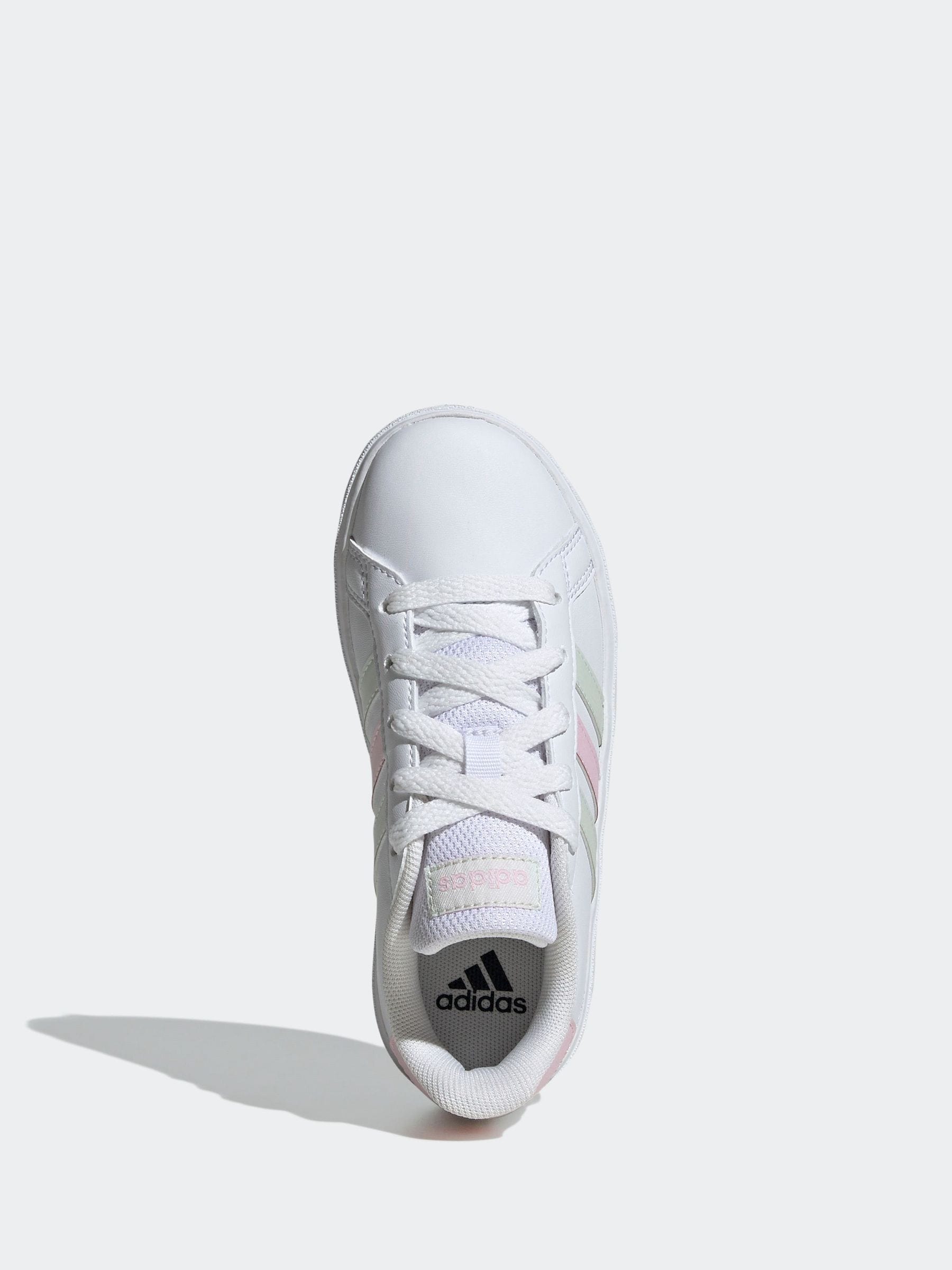 adidas Pink white Gazelle Trainers