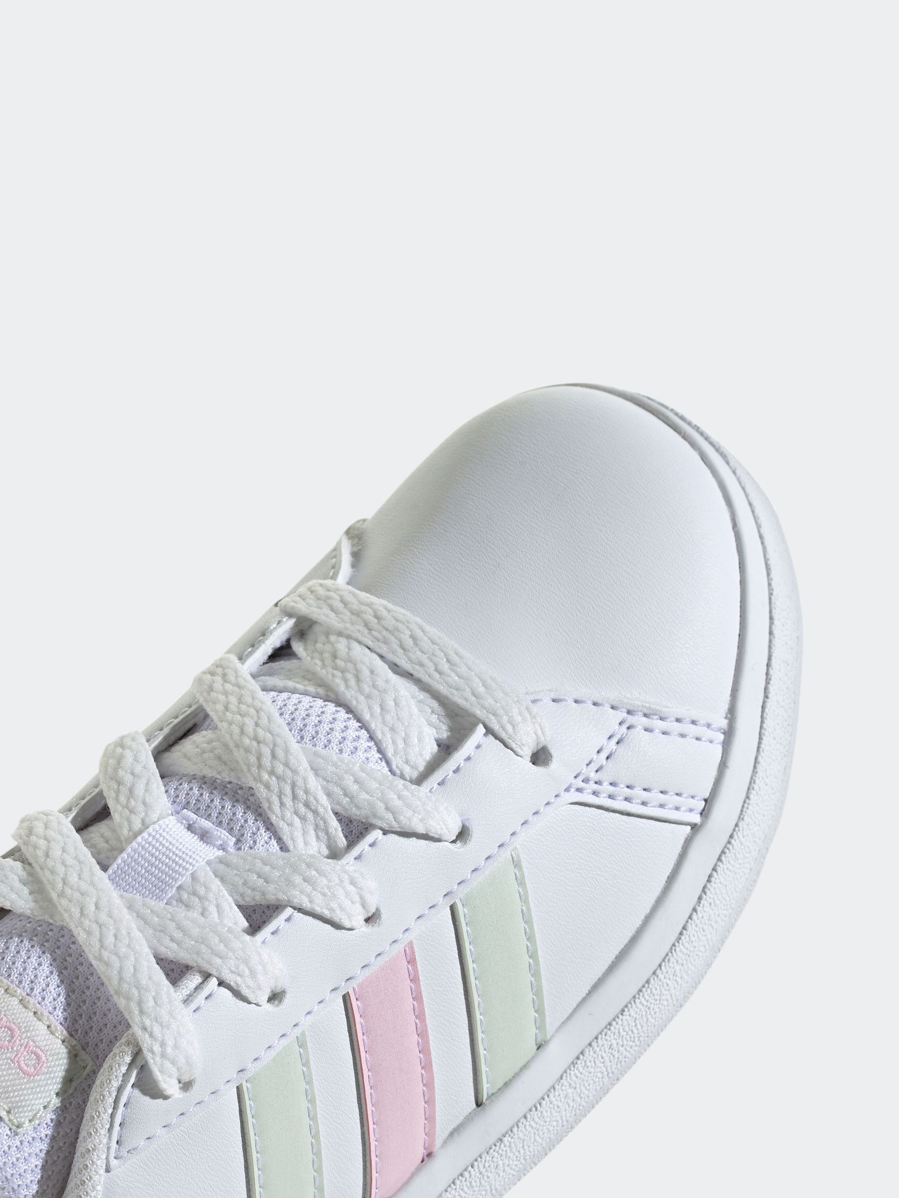 adidas Pink white Gazelle Trainers