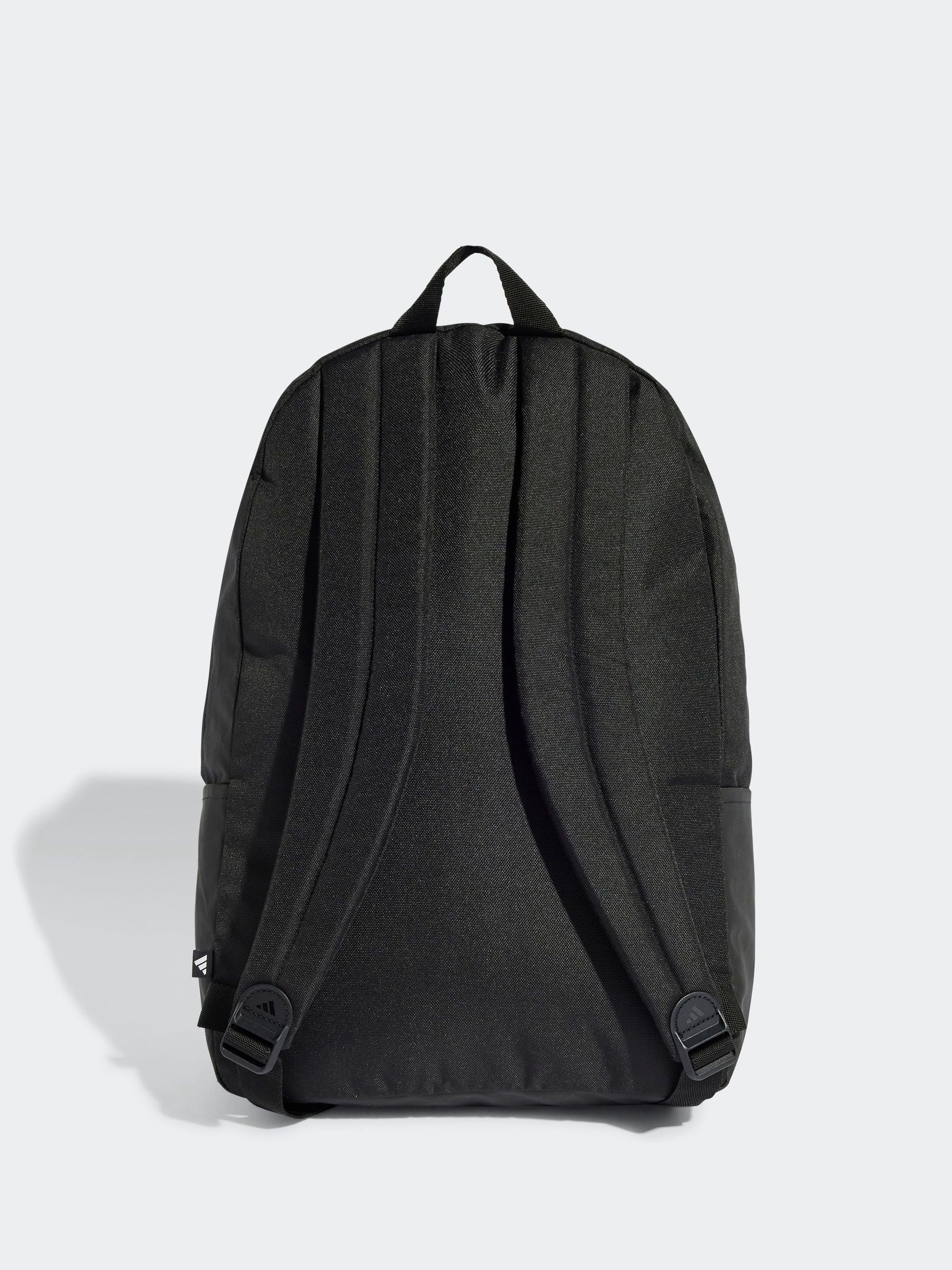 adidas Black Classic 3 Bar Logo Backpack