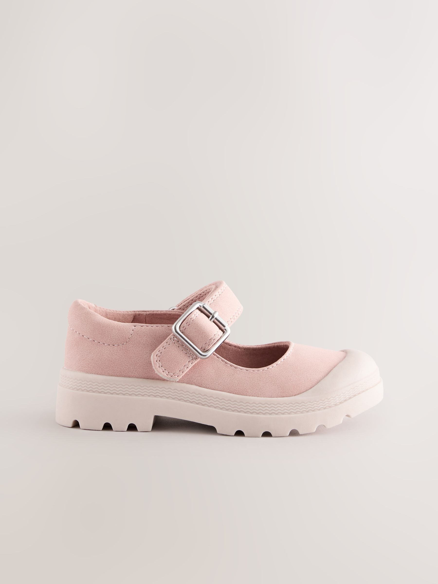 Pink Chunky Mary Jane Shoes