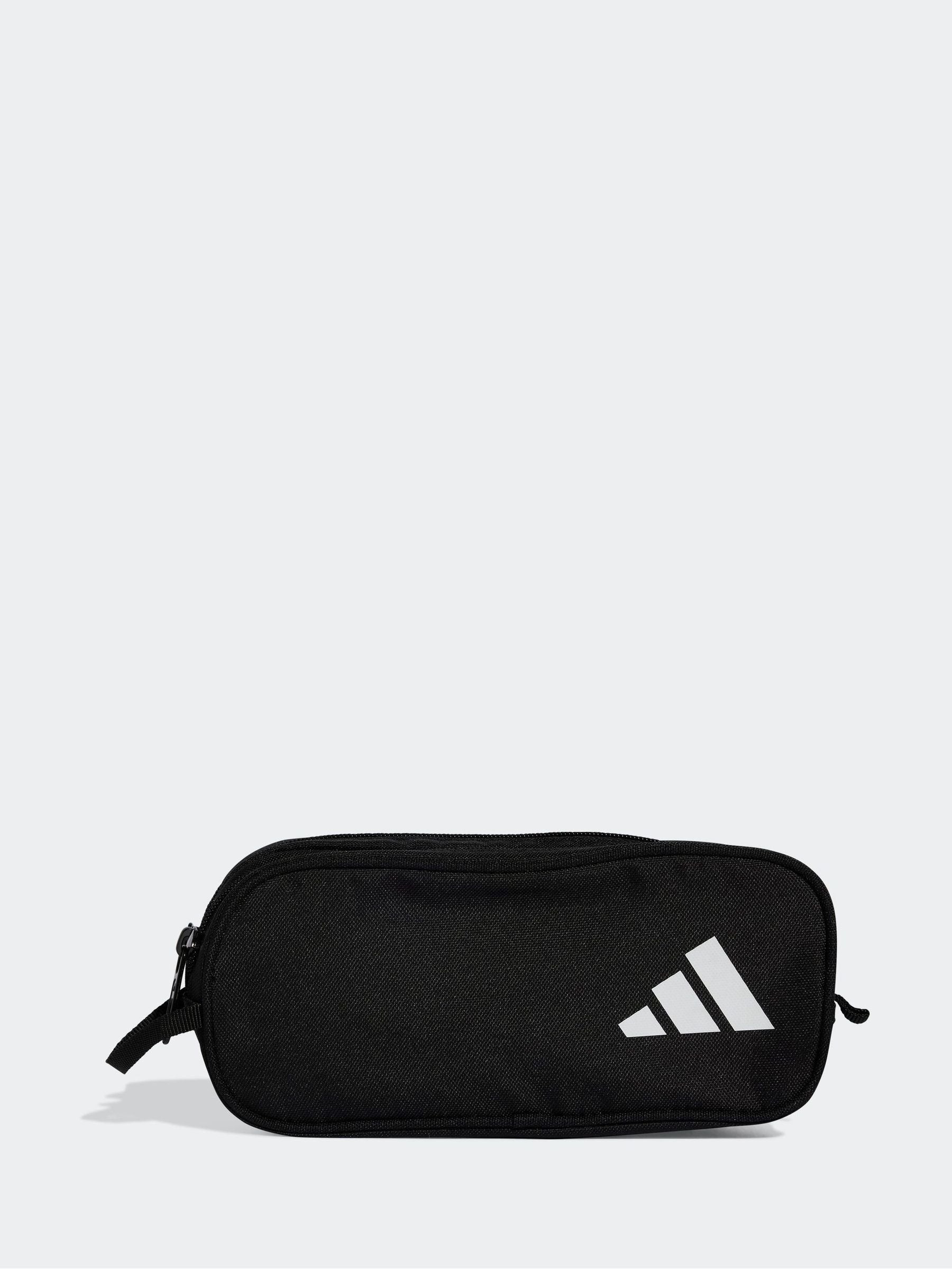 adidas Black 2 Zipper Pencil Case