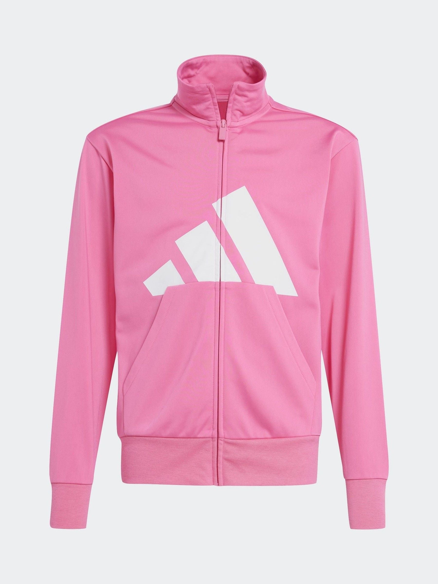 adidas Pink Large Essentials Logo Tracksuit