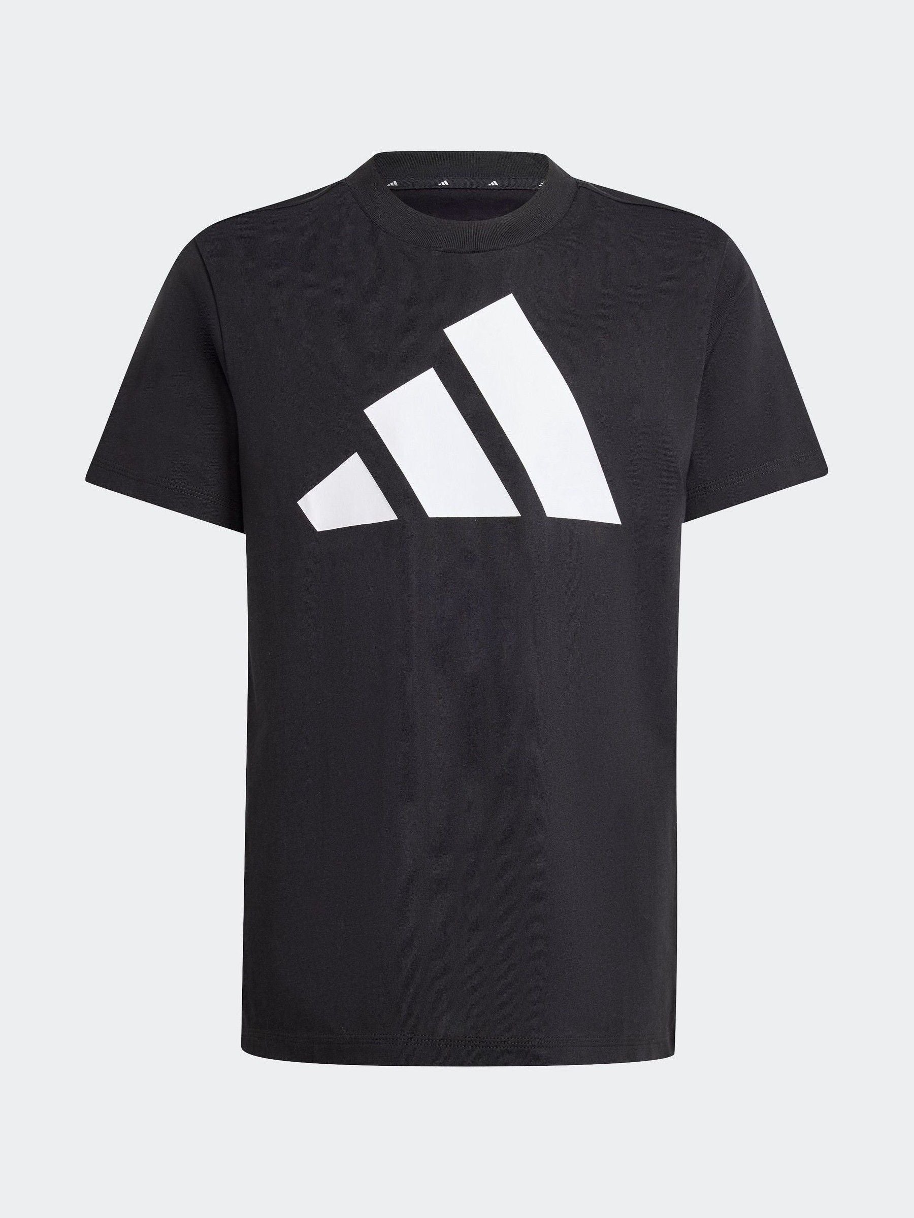 adidas Black Essentials 100% Cotton T-Shirt