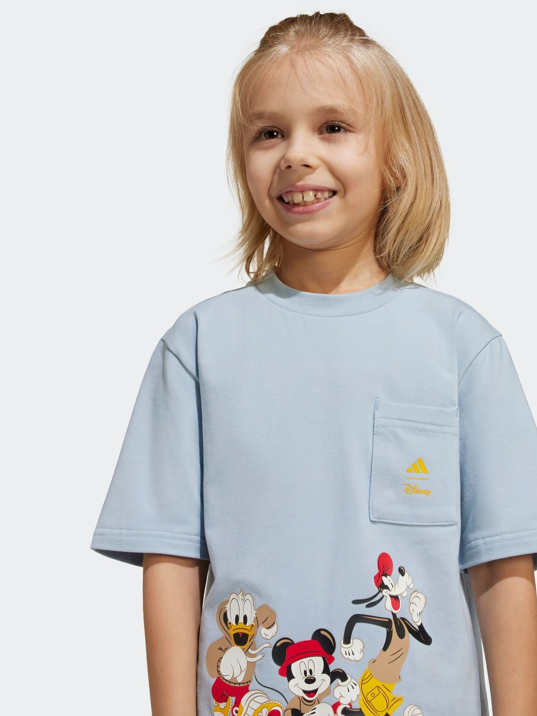 adidas Blue Disney Mickey Mouse and Friends T-Shirt